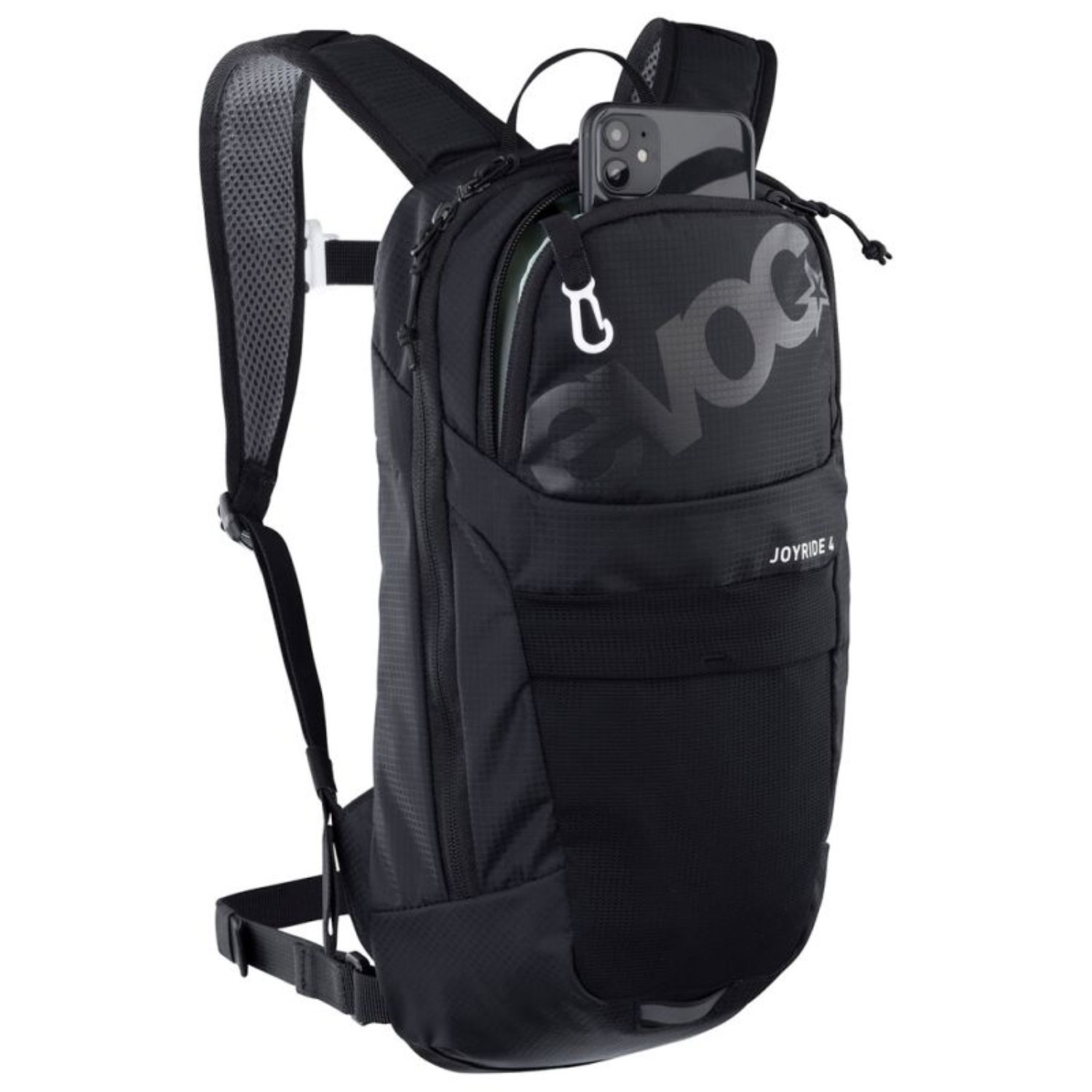 Rucksack, Hochformat, Fahrradrucksack, Nano-Textil, Phone-Tasche