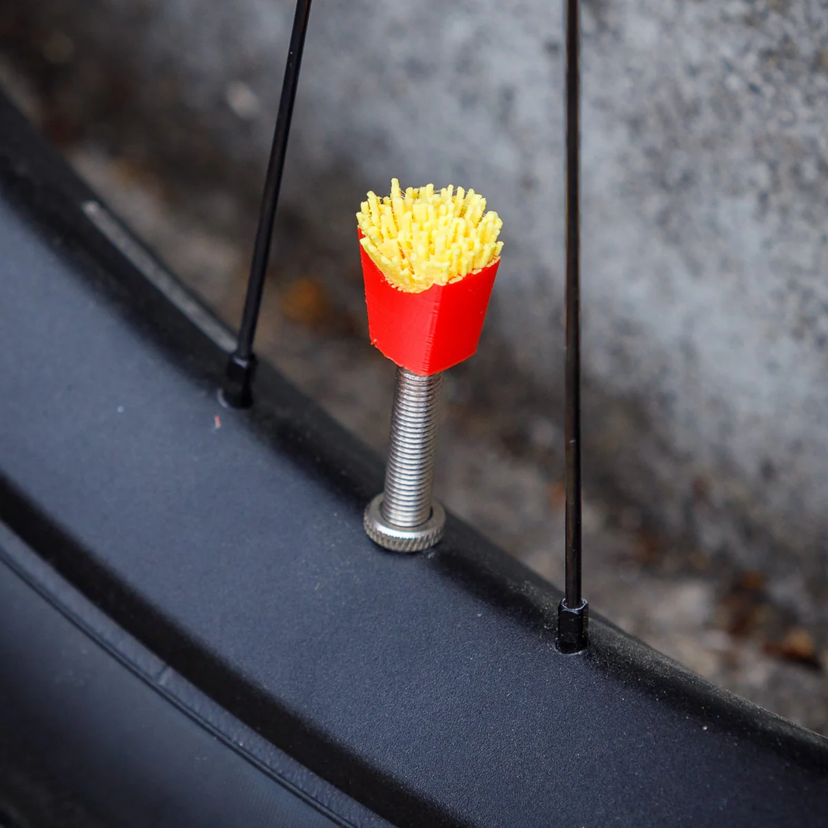 Pommes Ventilkappe