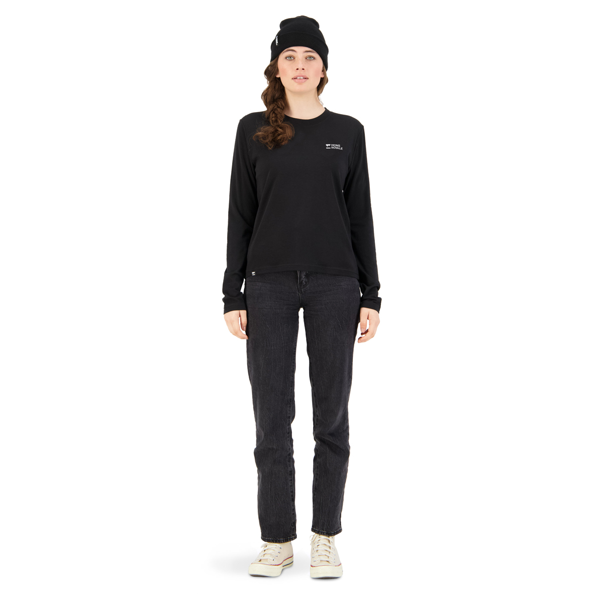 Icon Relaxed LS Mons Royale Icon Relaxed LS Black