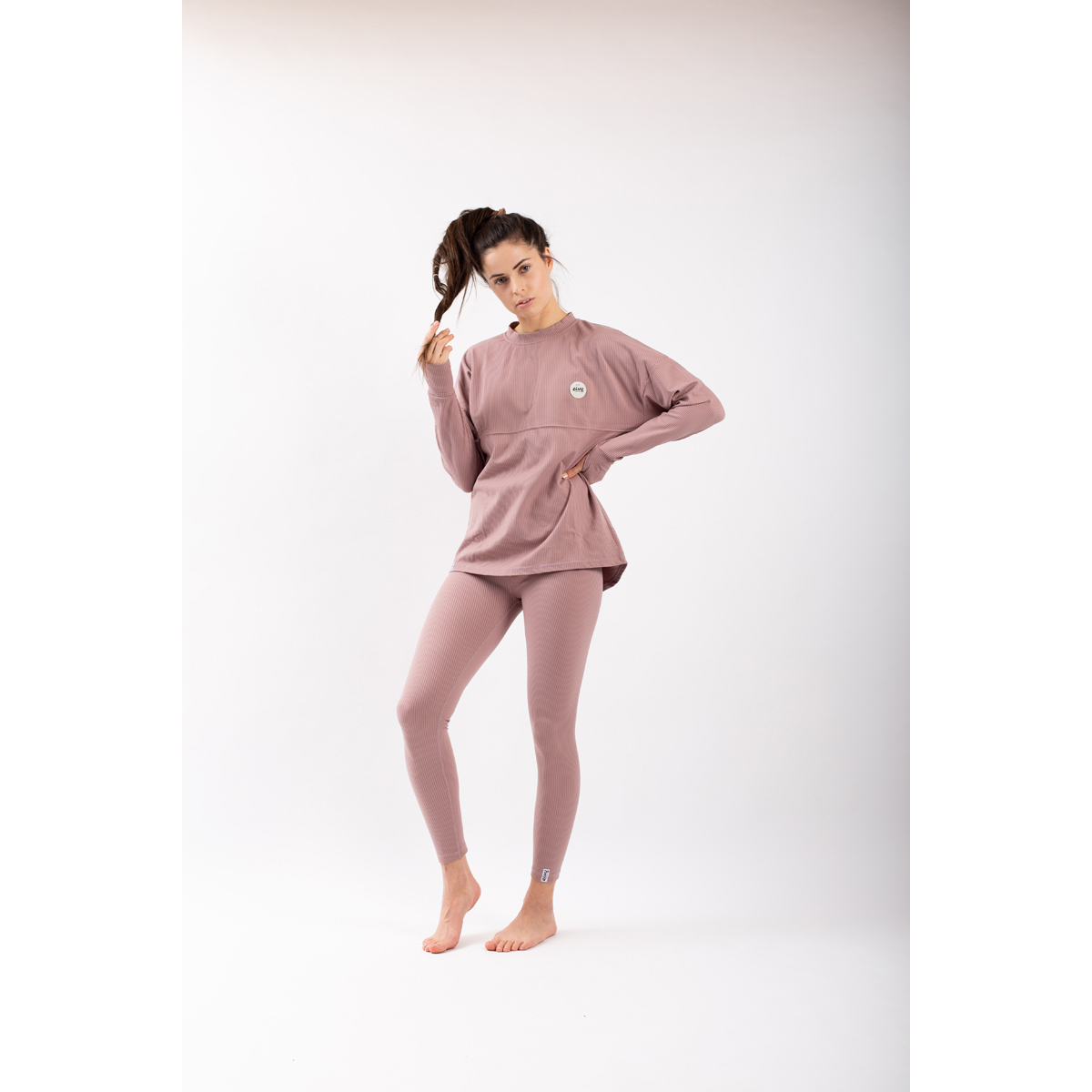 Venture Rib Top Eivy Venture Rib Top FADED WOODROSE