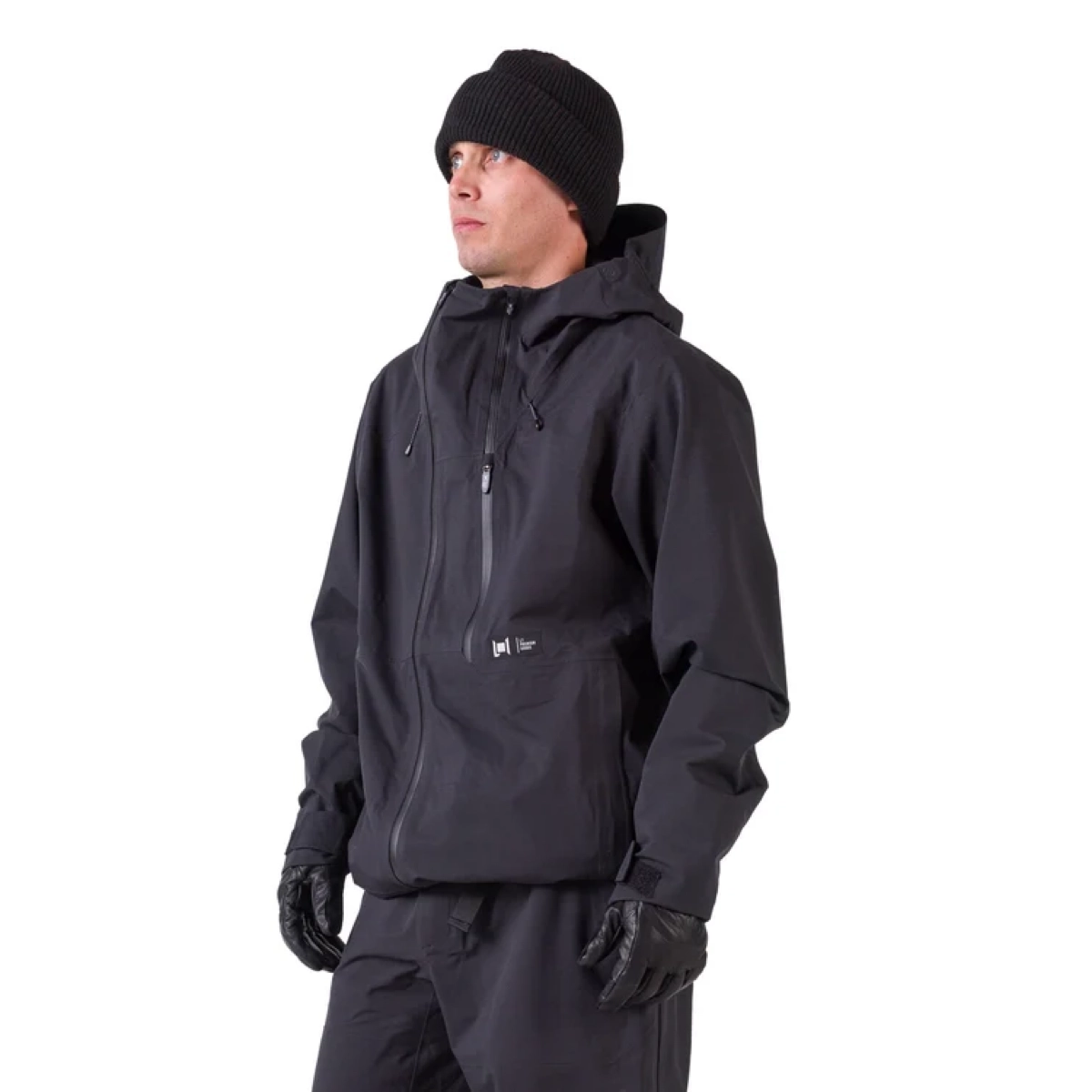 Axial Pro Jacket Anorak, sweat à capuche, veste de plein air, noir, fermeture éclair, veste, coupe-vent, homme, sweat à capuche, veste de pluie
