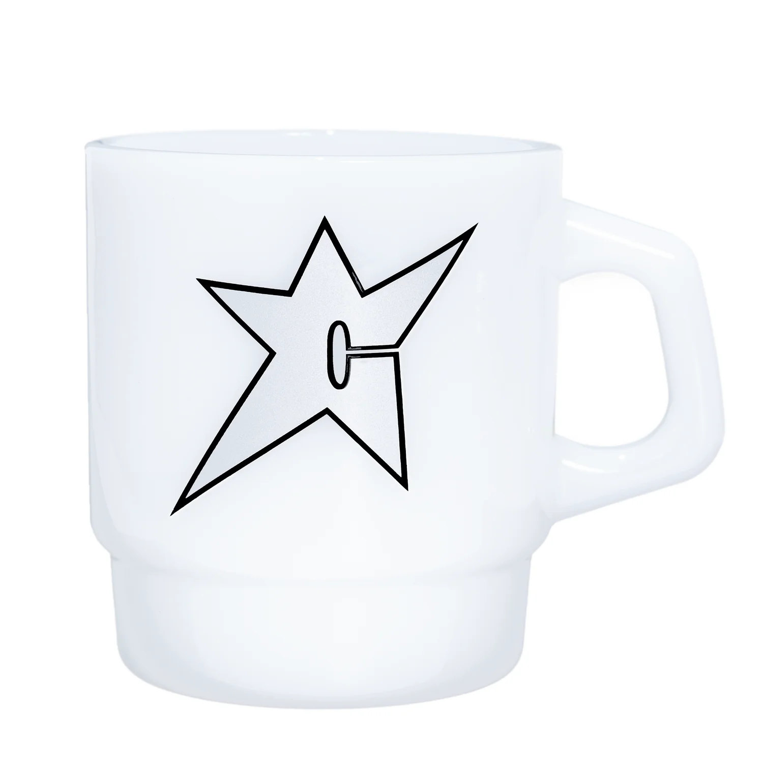 C-Star Milk Glass Mug Carpet C-Star Milk Glass Mug