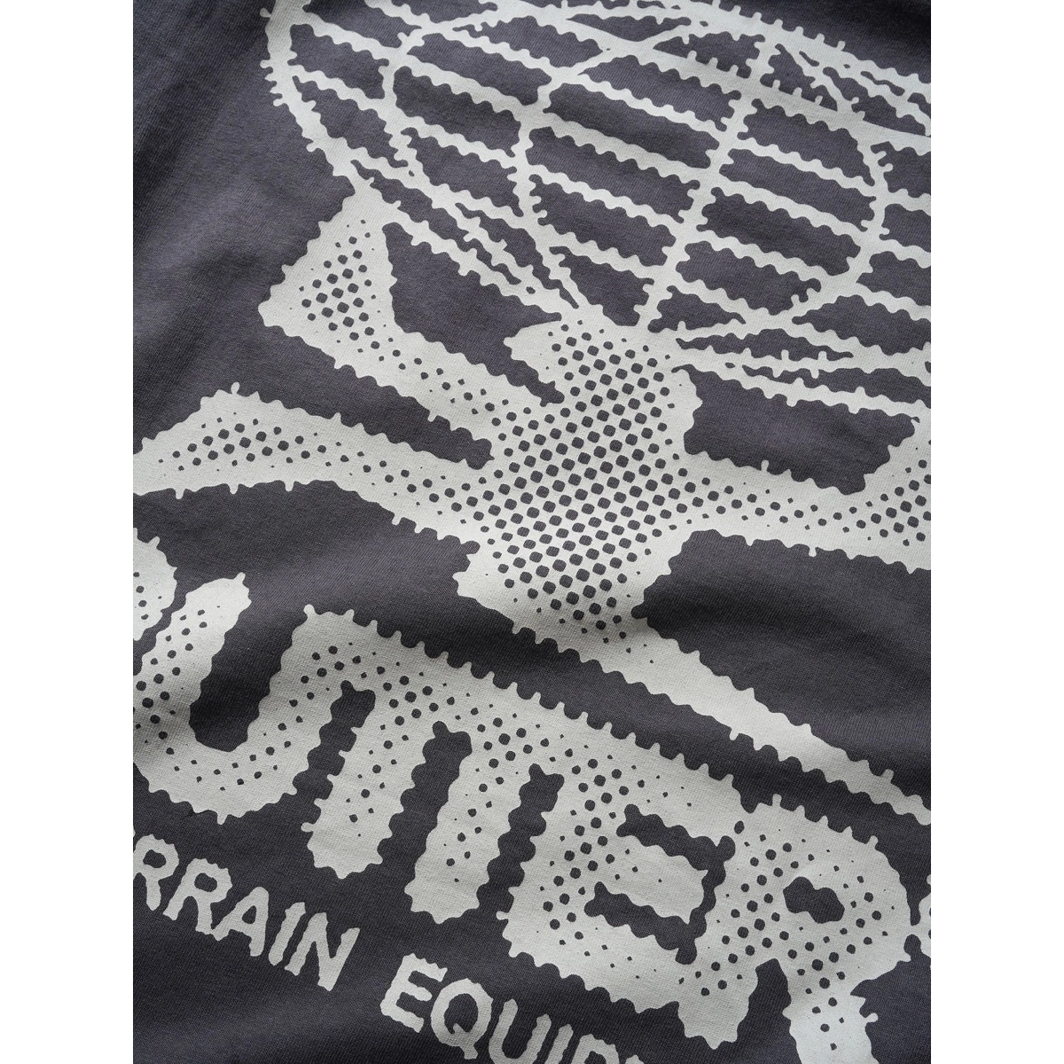 Terrain Tee Butter Terrain Tee Washed Black, vue 4