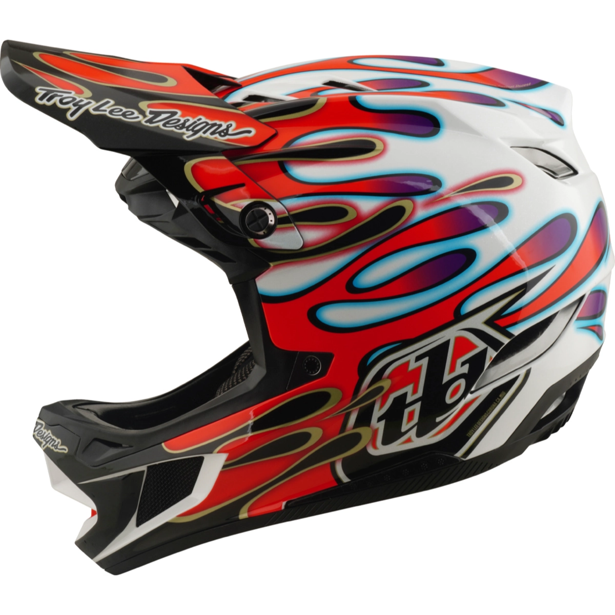 D4 Composite Helmet W/Mips Troy Lee Designs D4 Composite Helmet W/Mips, Ansicht 2
