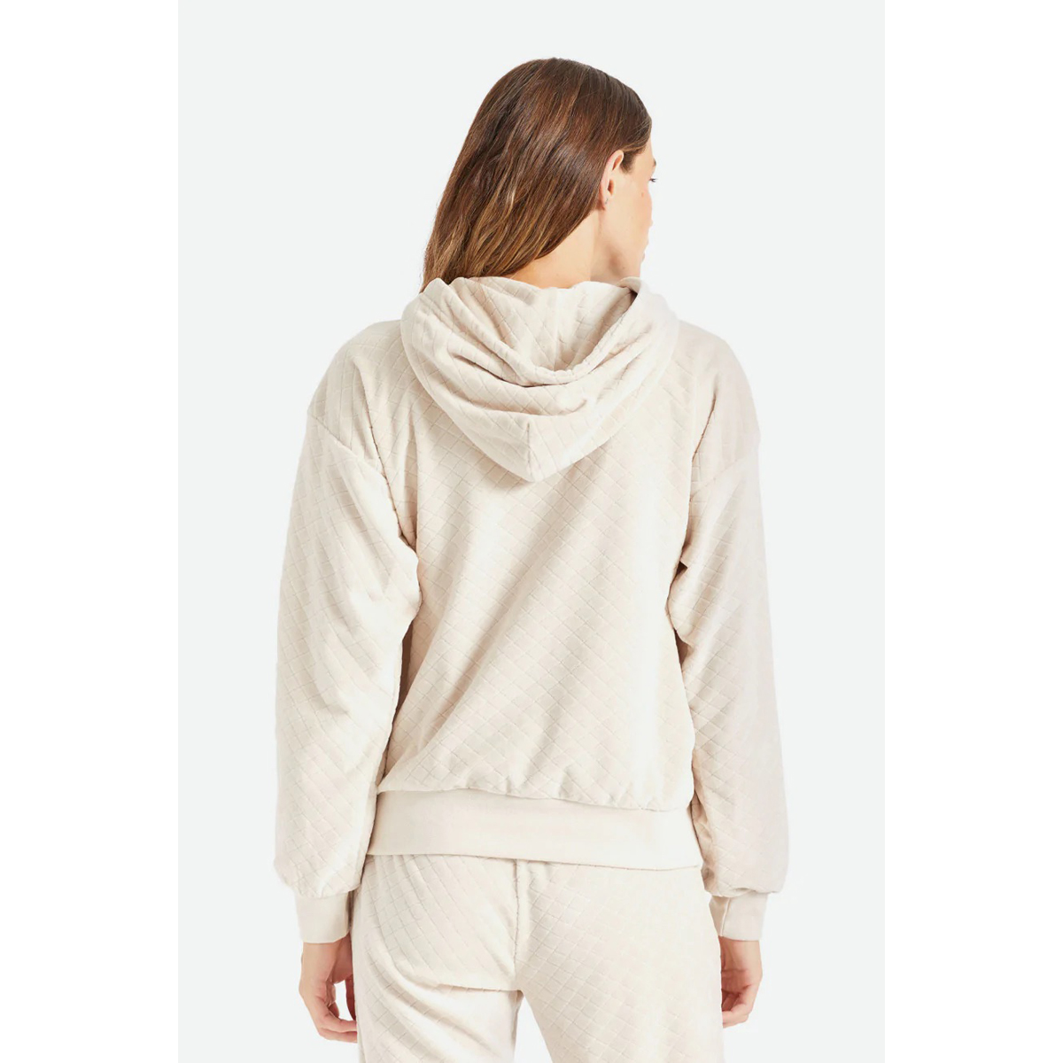Rocky Hoodie Brixton Rocky Hoodie Beige, vue 2