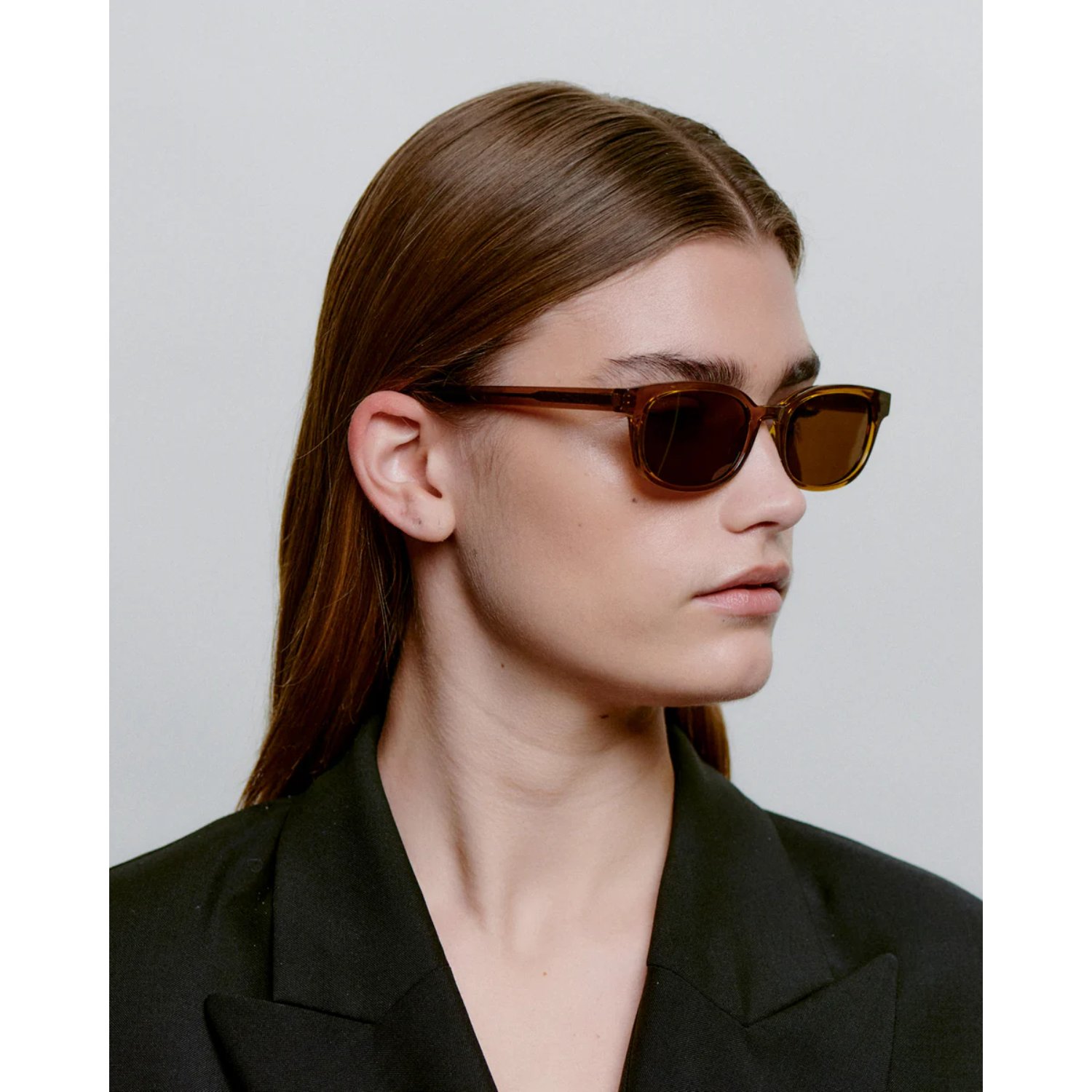 Lunettes de soleil, lunettes, montures de lunettes de soleil, montures en plastique, marron