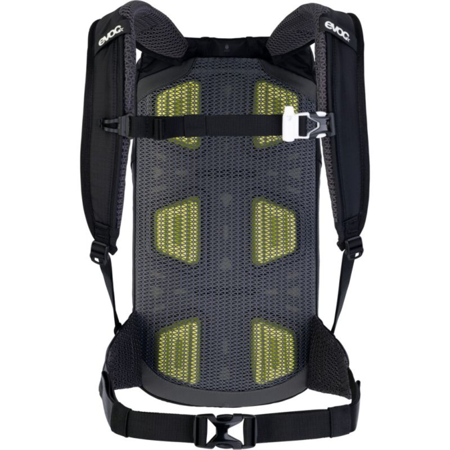 Stage 6L Bp + 2L Bladder Rucksack, Rückenlehne, Netzgewebe, Hüftgurt, Verstellriemen