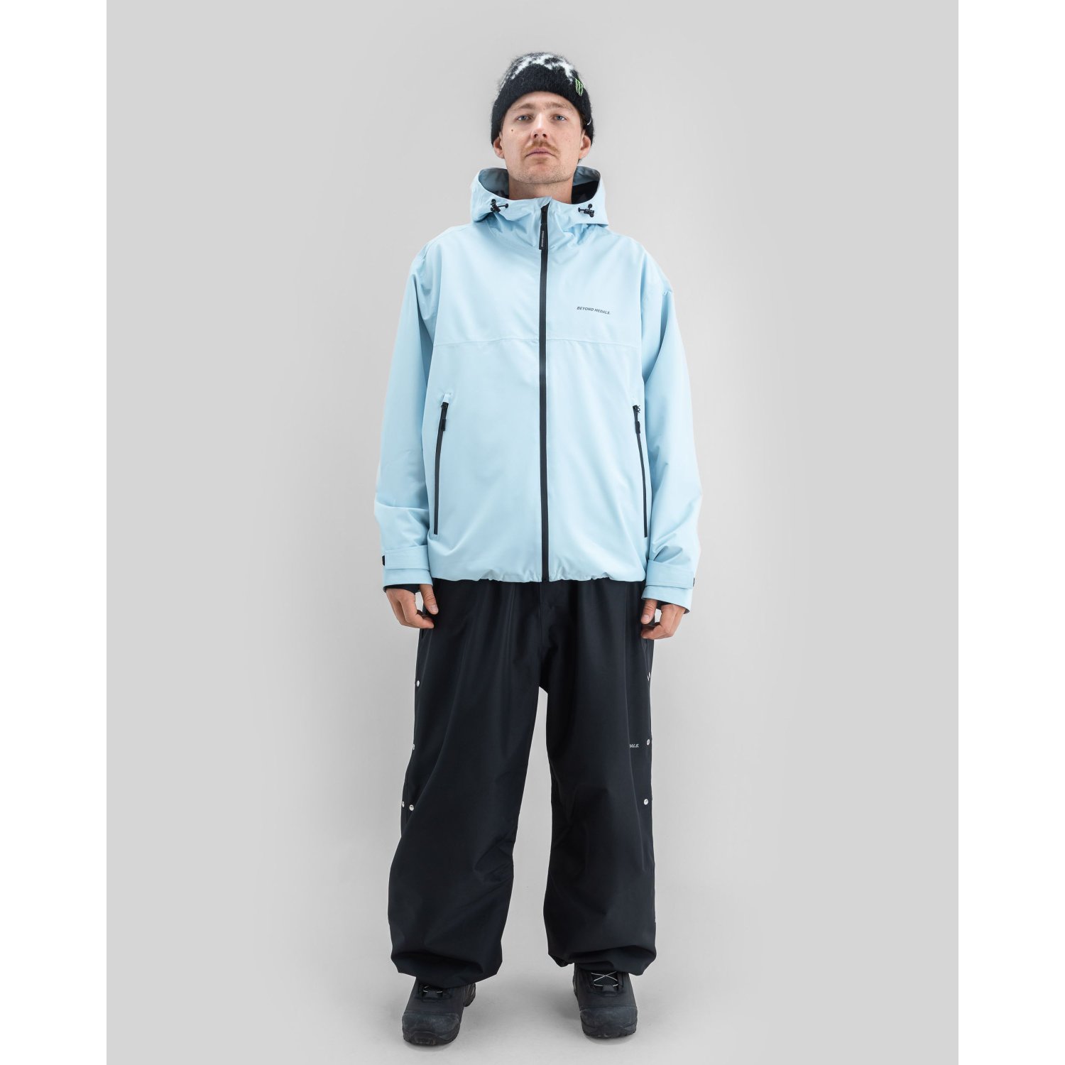 Park Jacket 2L Veste imperméable, veste pour homme, veste légère, fermeture éclair, capuche