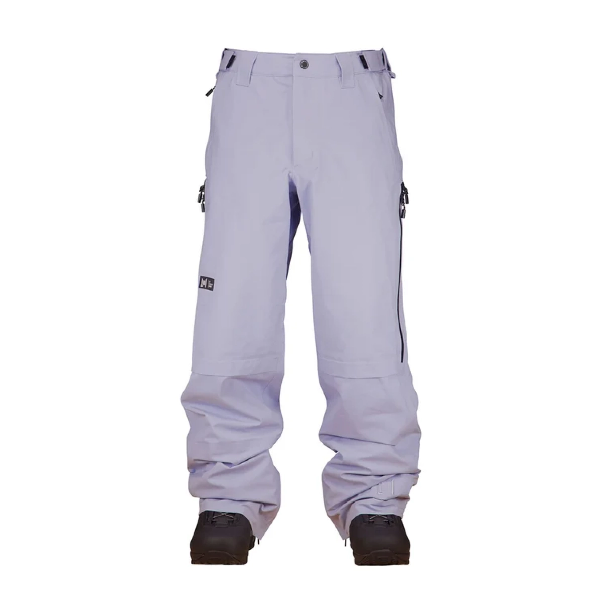 Pantalon, pantalon de snowboard, pantalon de ski, pantalon avec rabat de fermeture éclair, largeur aux chevilles, pantalon de ski, pantalon de snowboard, imperméable, poches zippées, taille à ceinture