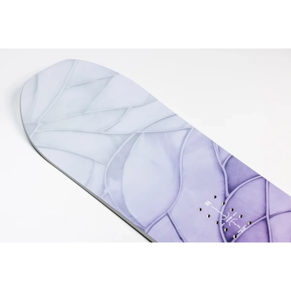 Lectra Leaf W's Schaßschuh, Sneaker-Sohle, Lila Gradient, Muster/Geometrisch, Gitter-Textur, Maniküre-Board, Nagel-Schutz, Nagel-Tür, Nagel-Puffer, Lila-Gradient