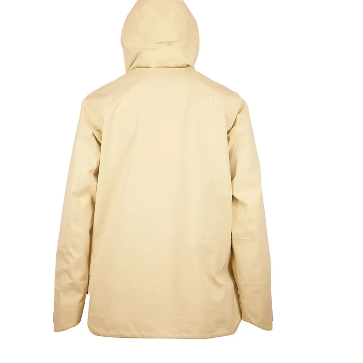 Axial Pro Jacket veste, beige, à capuche, coupe-vent, vue de dos, veste de pluie, sweat à capuche, imperméable, beige, capuche