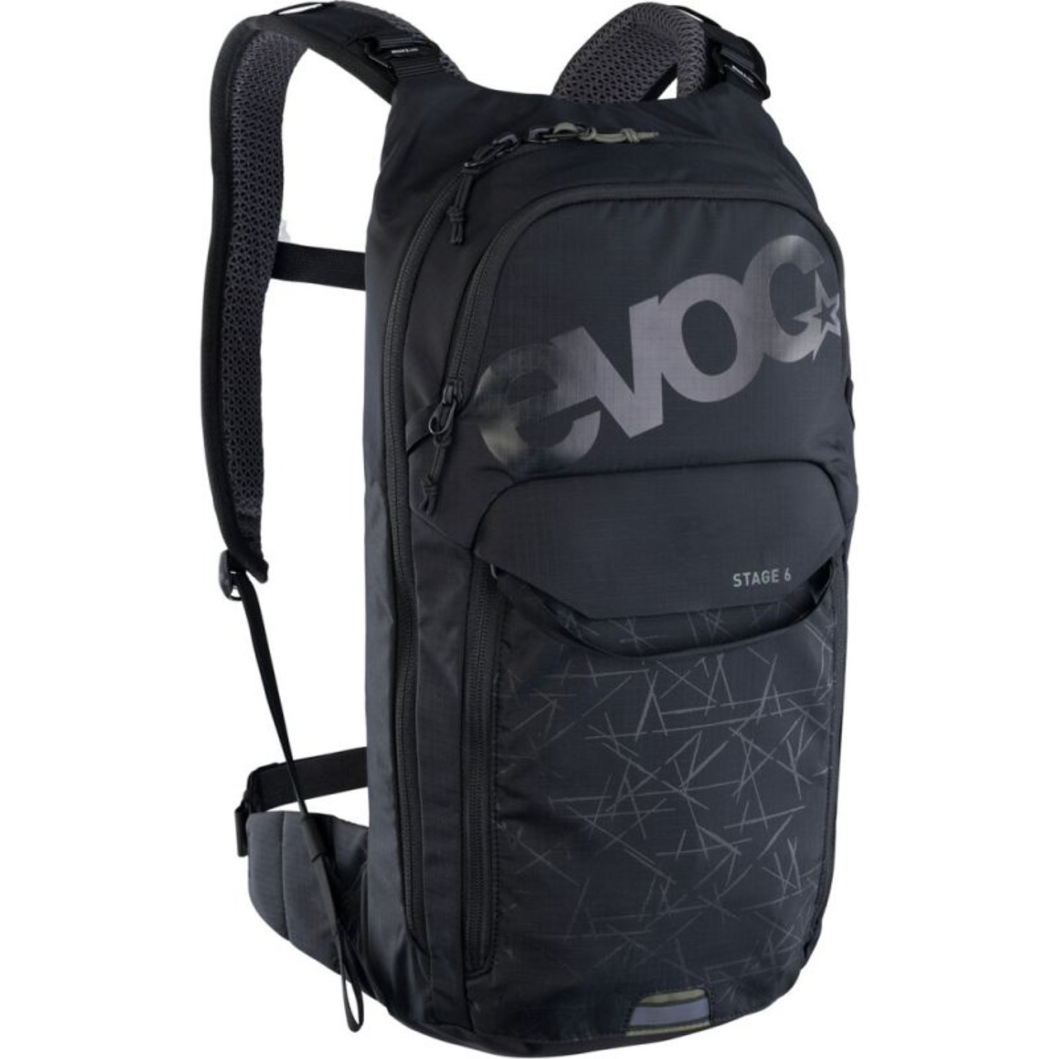 Stage 6L Bp + 2L Bladder Rucksack, Taschen, Backpack, Schwarz, Stage 6