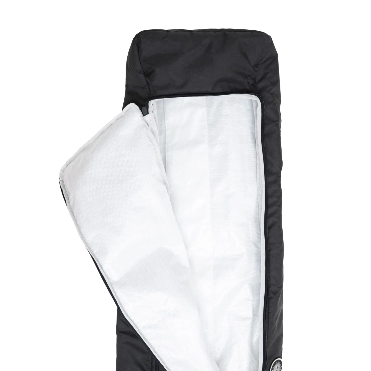 Stibbs 4 Pair Ski Roller Sac de couchage, référence ?, doublure claire, noir, fermeture éclair