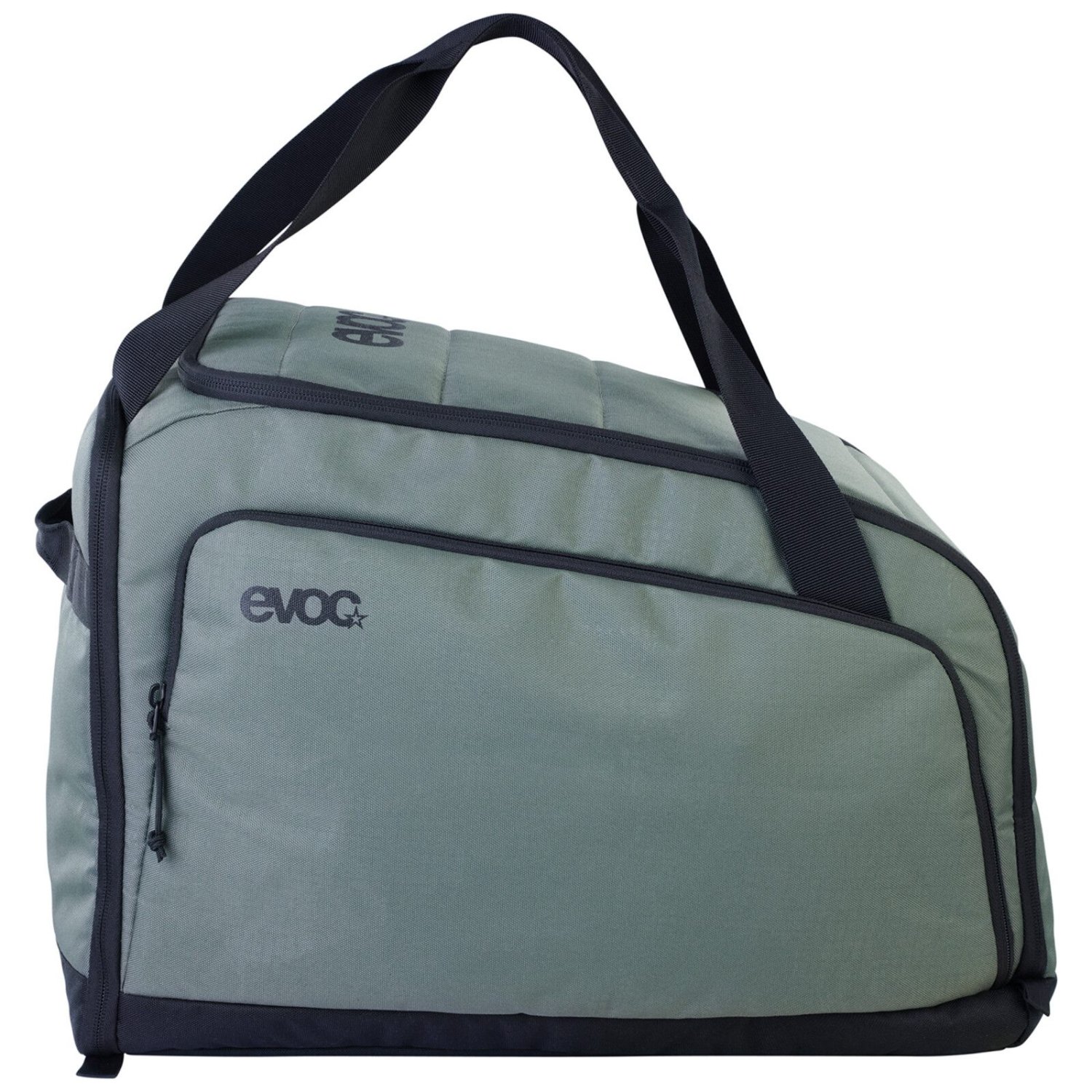 Sac de voyage, sac de sport, sac court, nylon, gris-vert