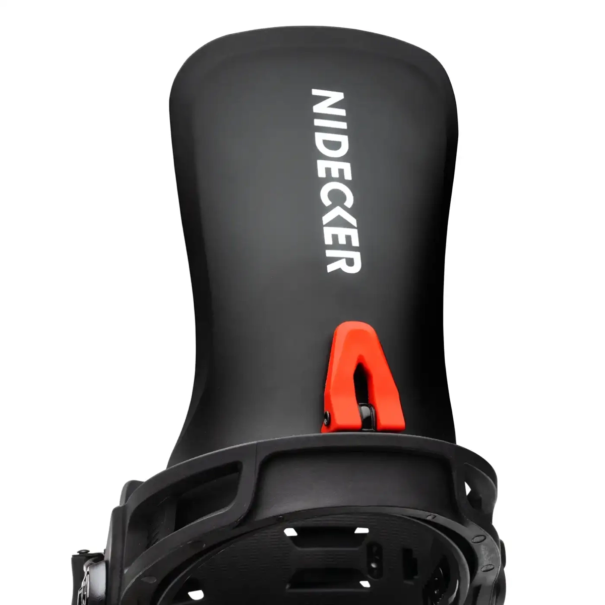 Fixation de kitesurf, noire, boucle rouge, clips, fixation de kitesurf, fixation de snowboard, chaussure, talon, escalade, Nidecker