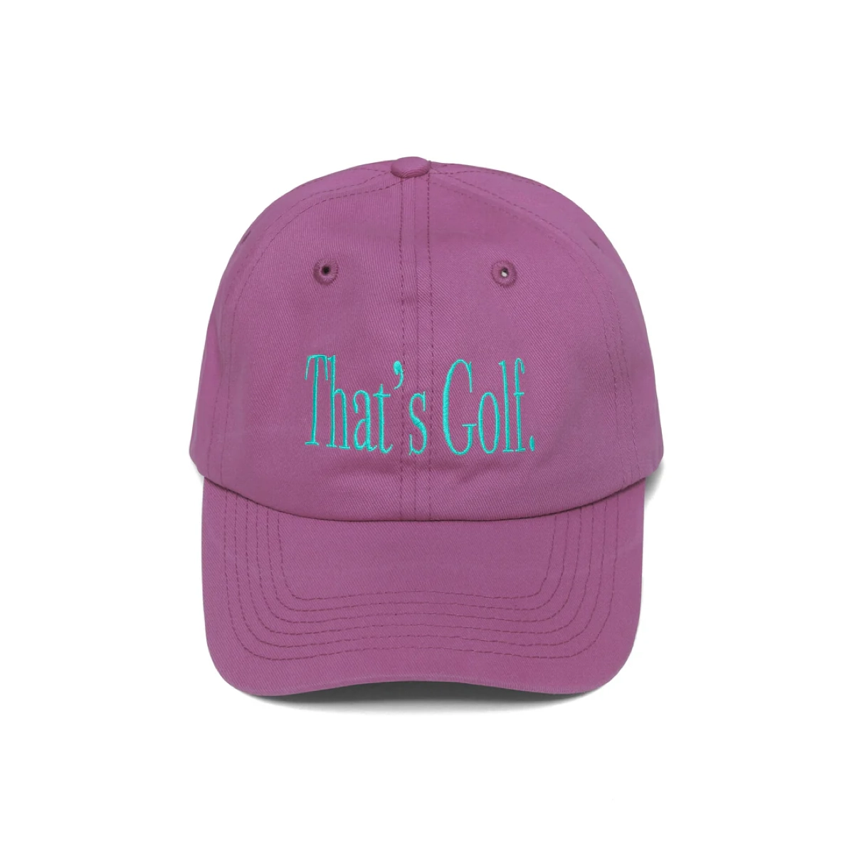 That's Golf Dad Hat Metalwood Studio That's Golf Dad Hat Purple