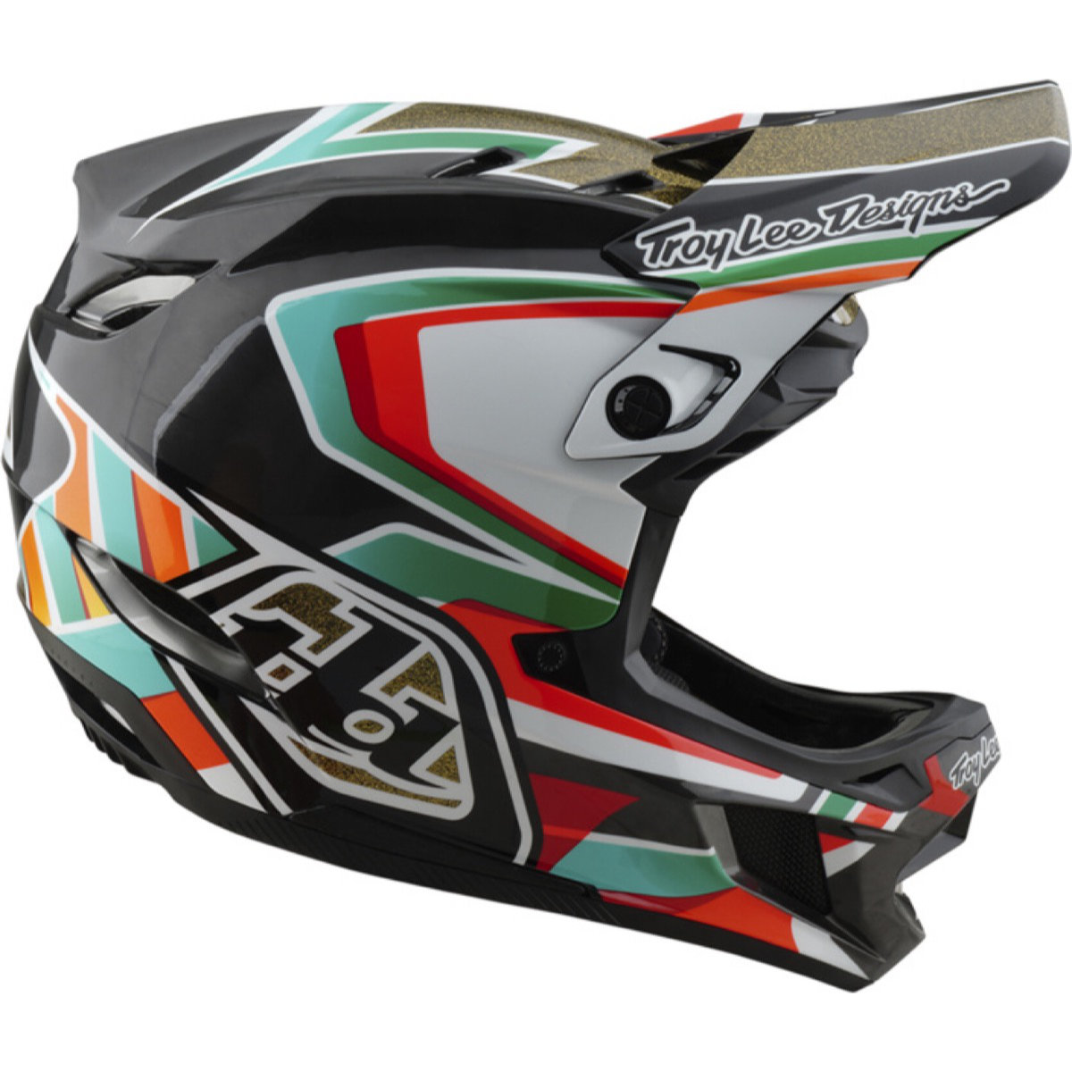 D4 Carbon Helmet W/MIPS Troy Lee Designs D4 Carbon Helmet W/MIPS, Ansicht 2