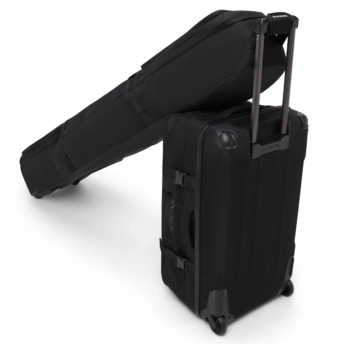 Valise à roulettes de voyage, poignée télescopique, valise à roulettes, noire, bagage à roulettes
