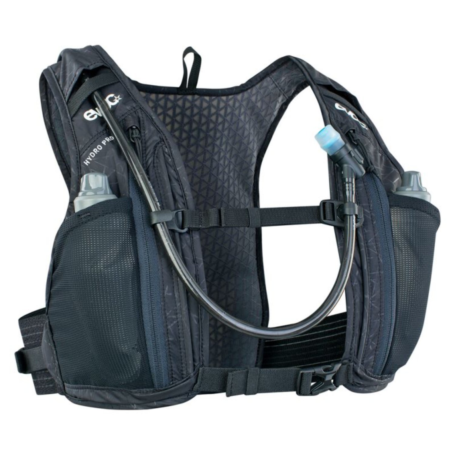 Hydro Pro 3L + 1.5L Bladder Hydrationweste, Hydration-Rucksack, Wasserblase, Laufweste, Nylonnetz-Taschen