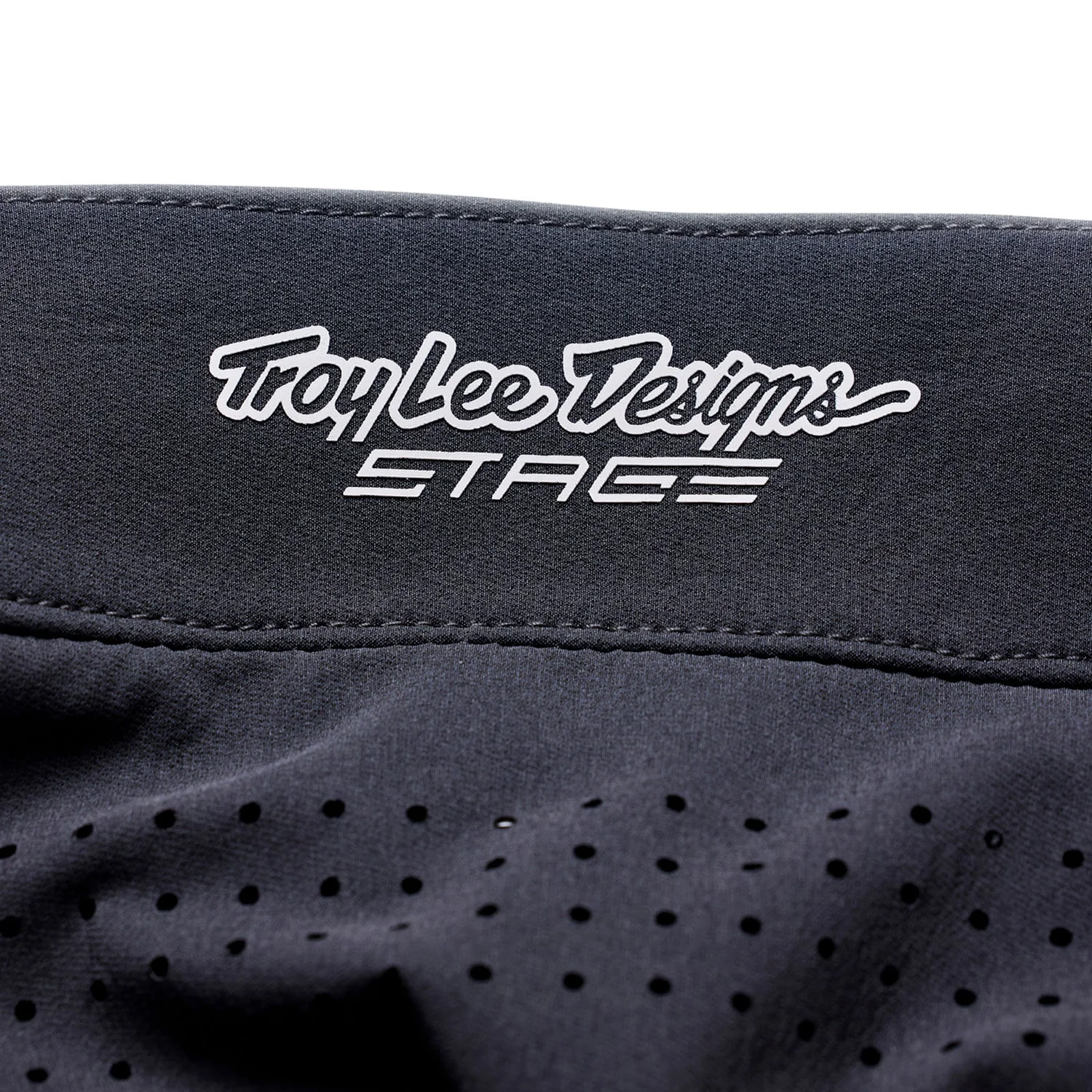 Stage Pant Pantalon de motocross, noir, tissu perforé, vêtements de sport