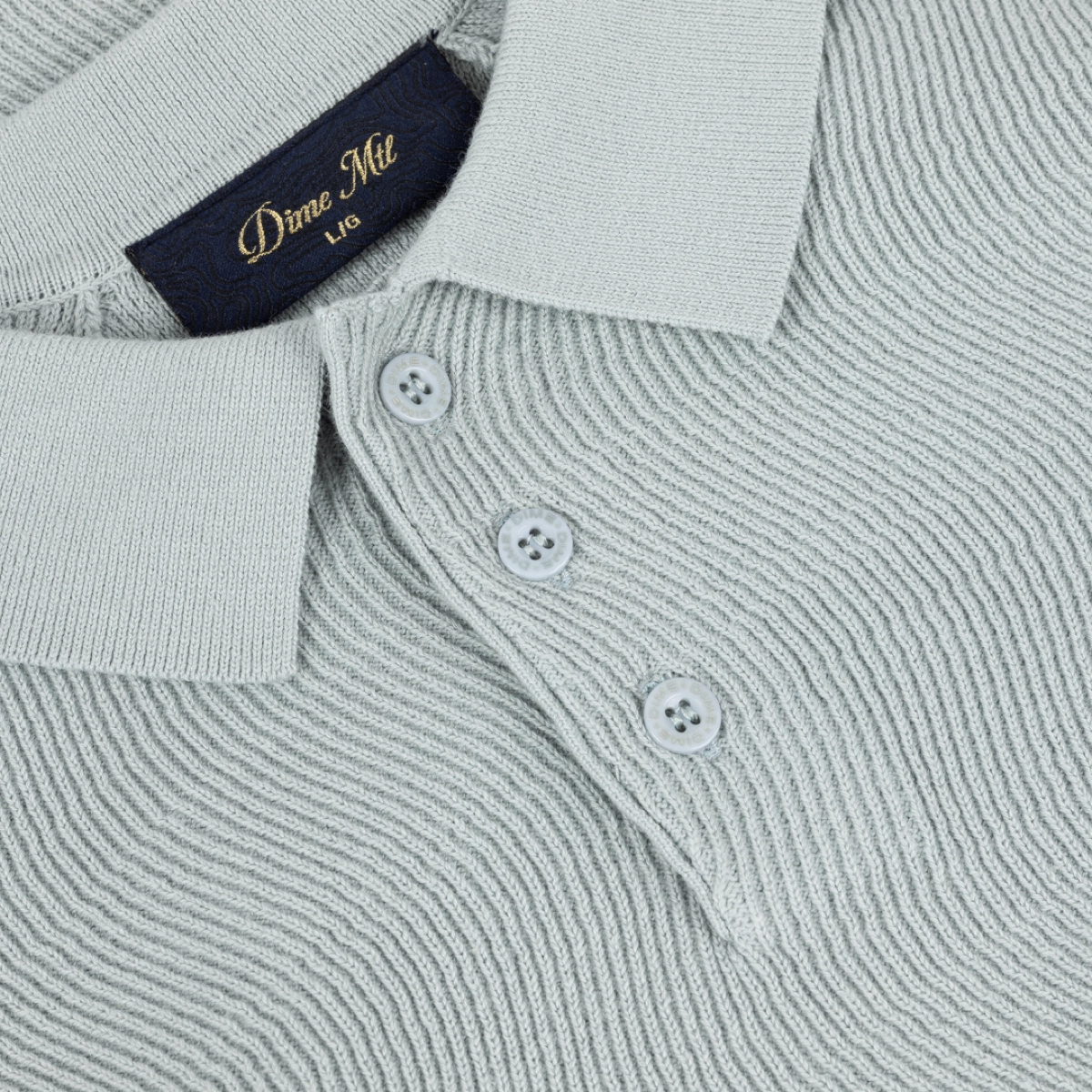 Cable Knit Polo