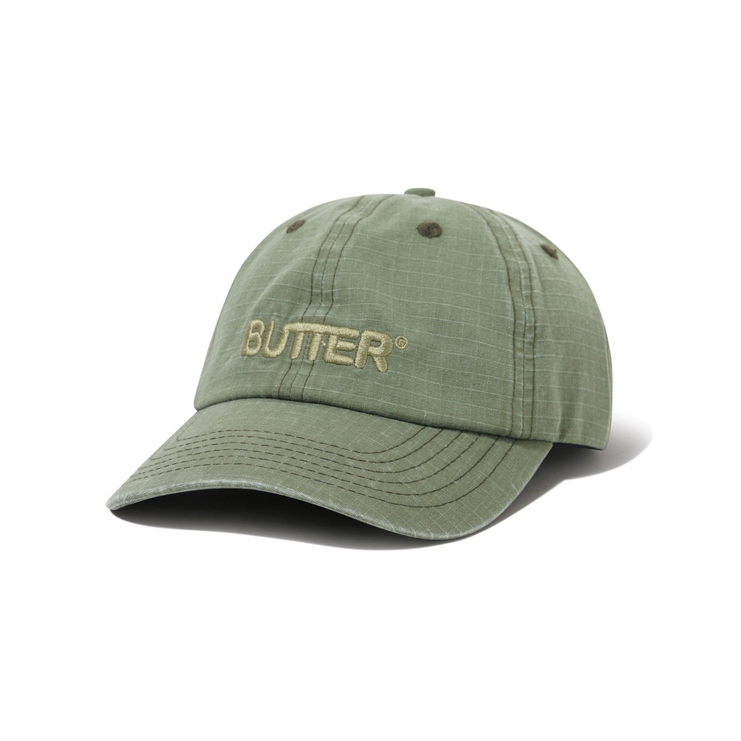 Casquette de baseball, vert olive, brodée, cordon courbé, chapeau décontracté