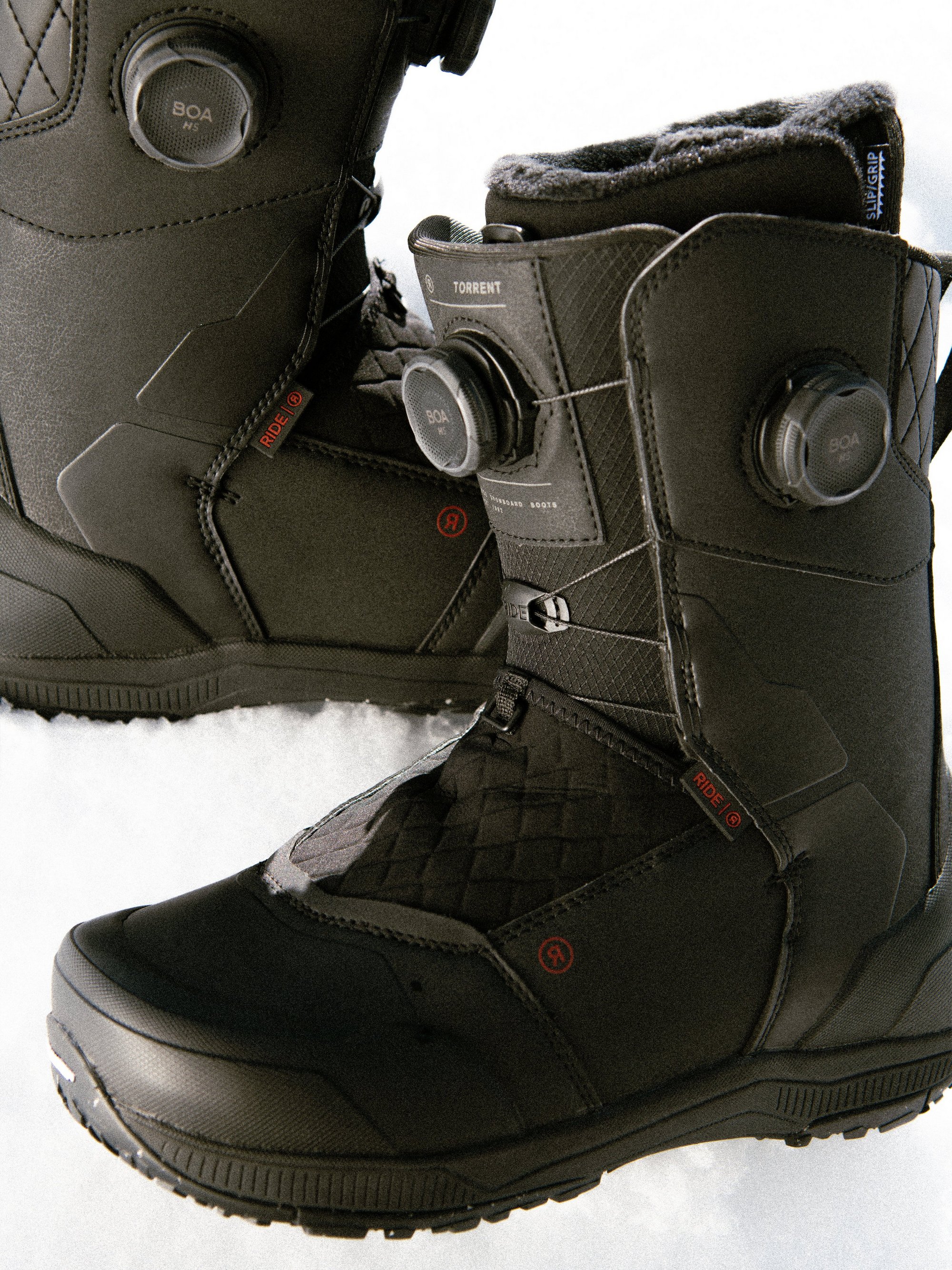 Torrent Bottes de neige, bottes d'hiver, fermeture Boa, Gore-Tex, matelassées