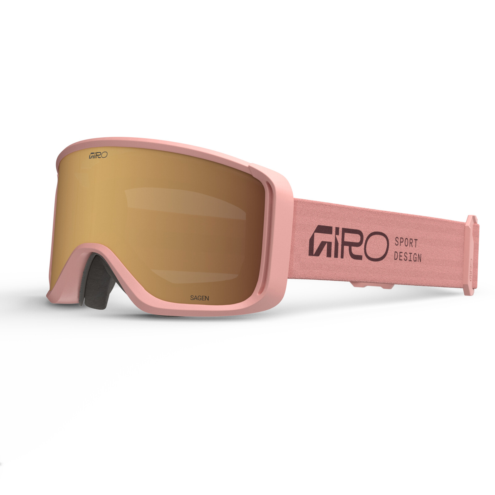 W Sagen Flash Goggle Lunettes de ski, lunettes de protection, roses, lunettes de soleil, verres grillagés