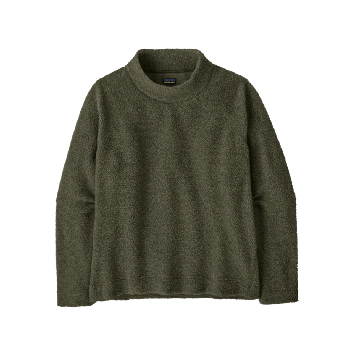 W'S Reclaimed Sweater P/O Polaire, pull, vert olive, col rond, manches longues