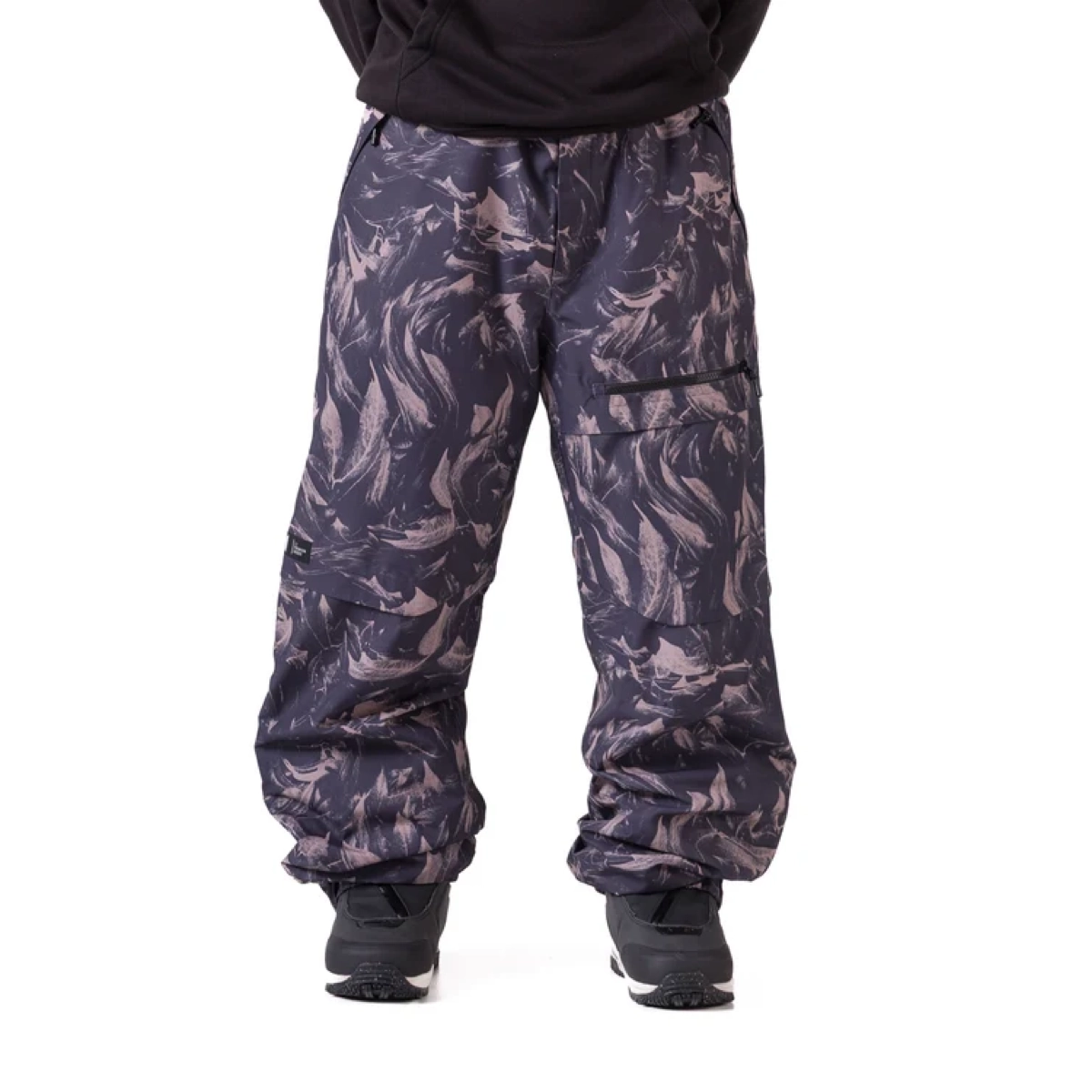  Schneehose, Schneebekleidung, Schneegamaschen, Camouflage Muster, Jogger-Schnitt, Hose, Cargo-Hose, Mehrfarbig, Tarnmuster, Dehnbare