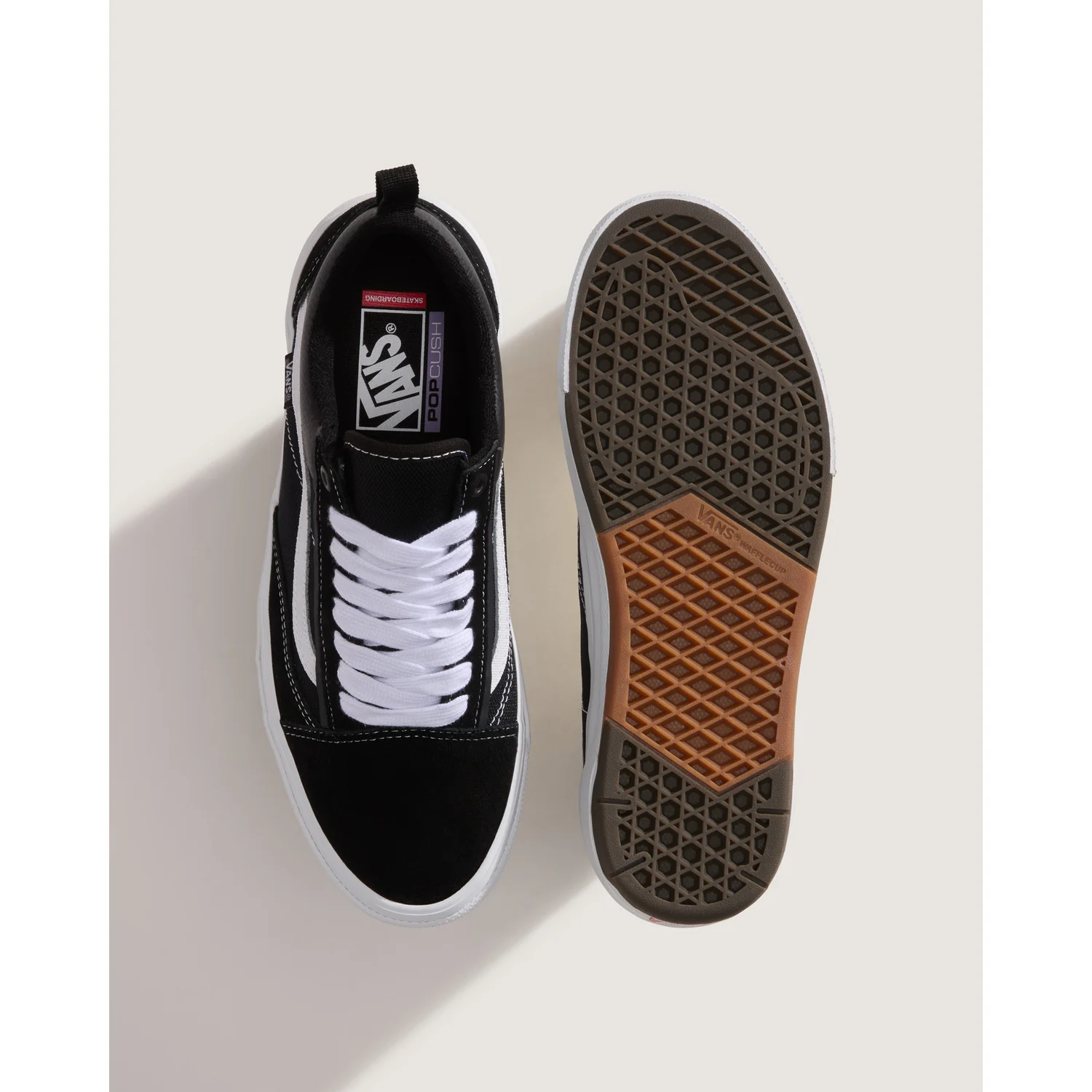 Vans Skate Old Skool Wafflecup Black/White, Ansicht 3