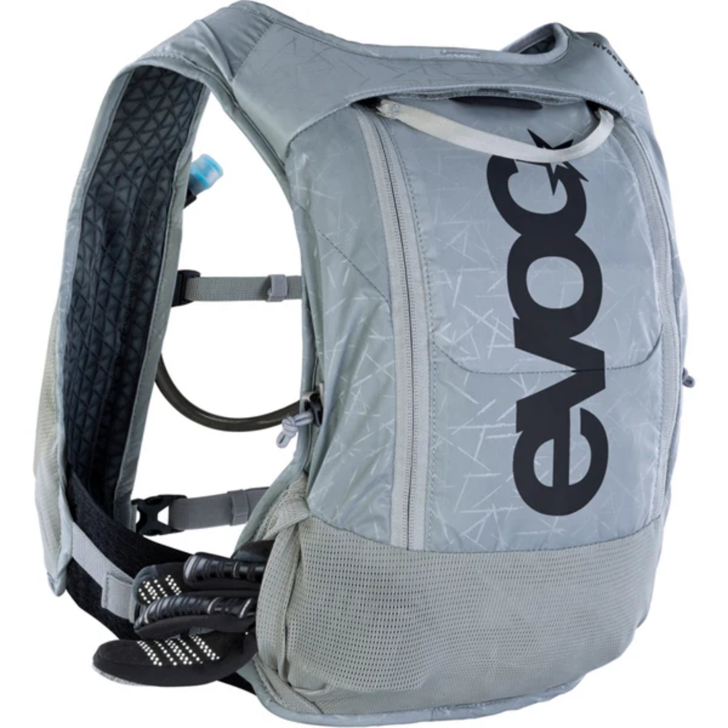 Rucksack, Hochwertig, Grauer Rucksack, Kordelzug, Polsterriemen