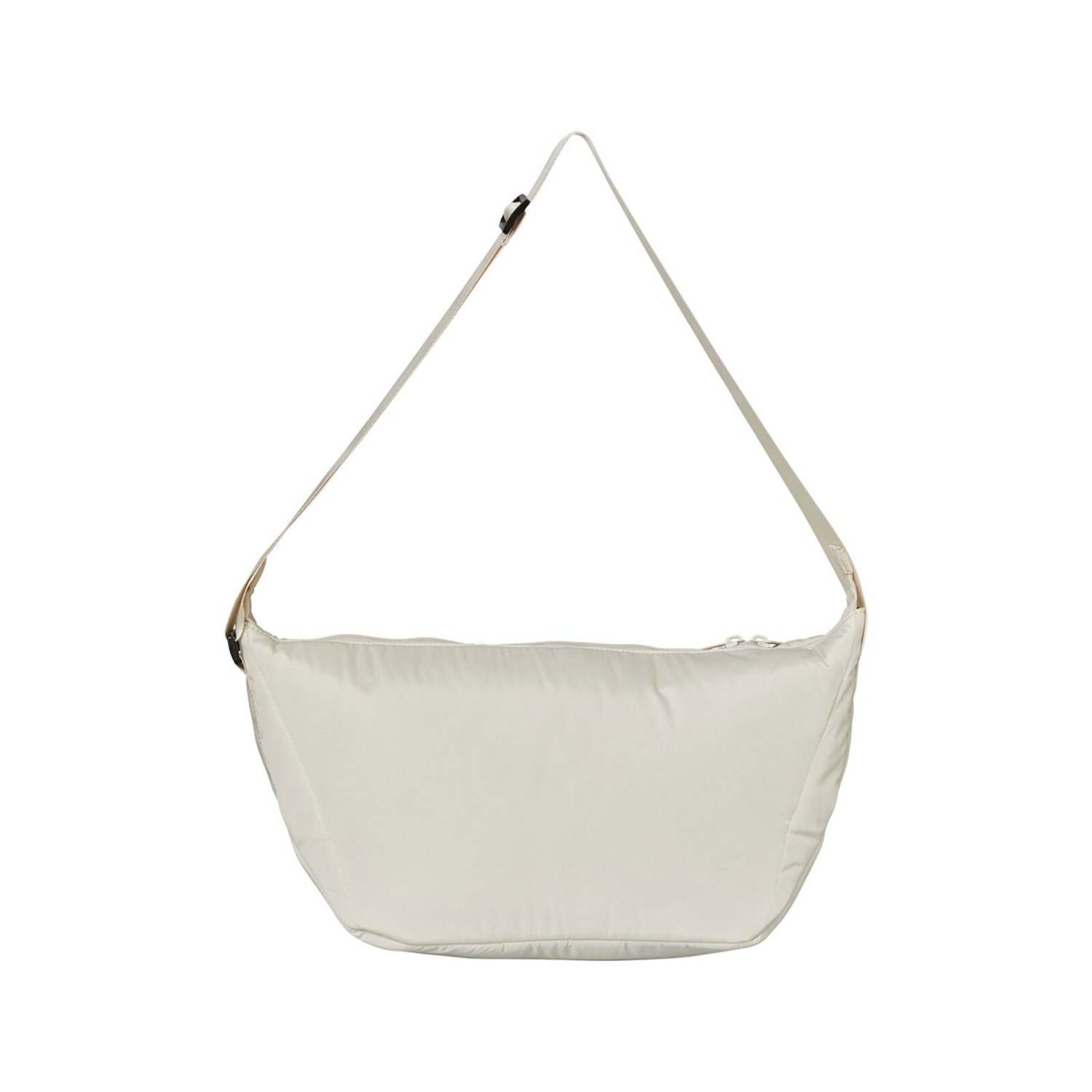 Sac, sac à bandoulière, beige, nylon, grand sac