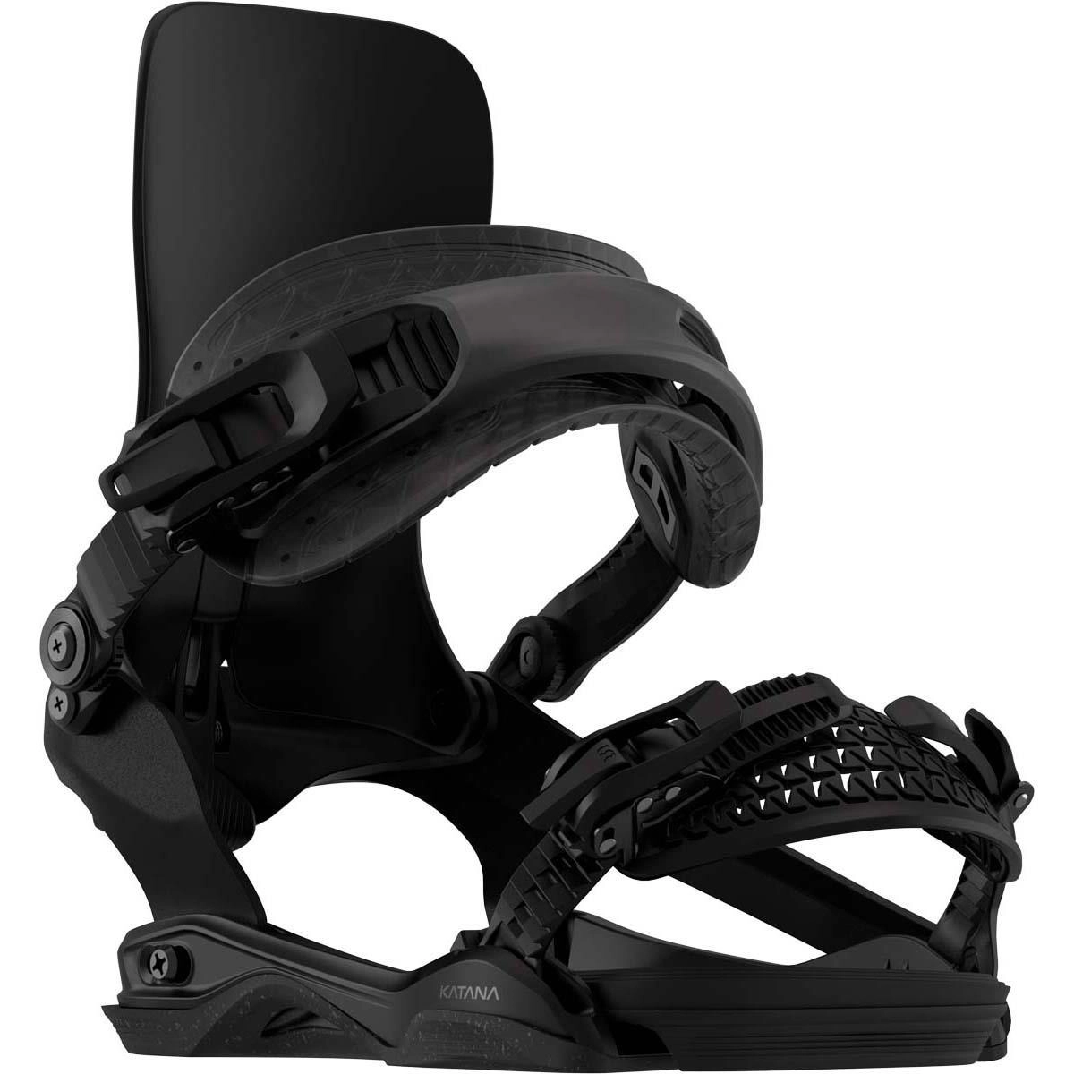 Snowboard Bindings, Toe Strap, Highback, Plate Bindings, Cushioned Footbed