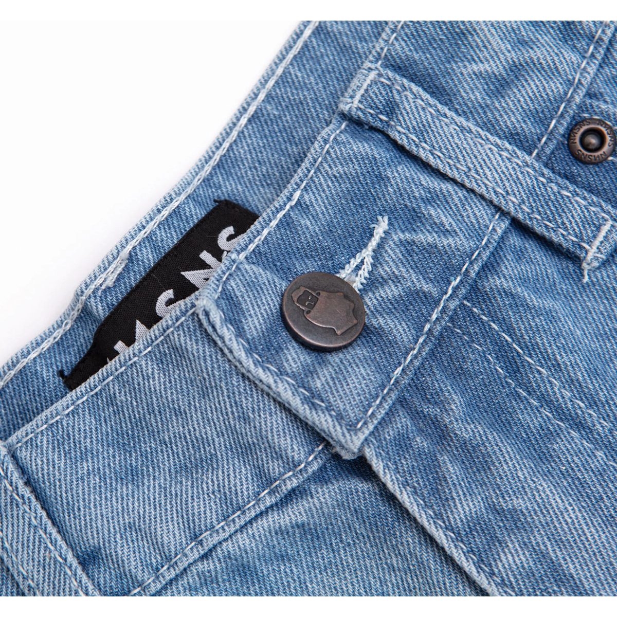 Bigfoot Short NNSNS Bigfoot Short Superlight Denim, vue 5