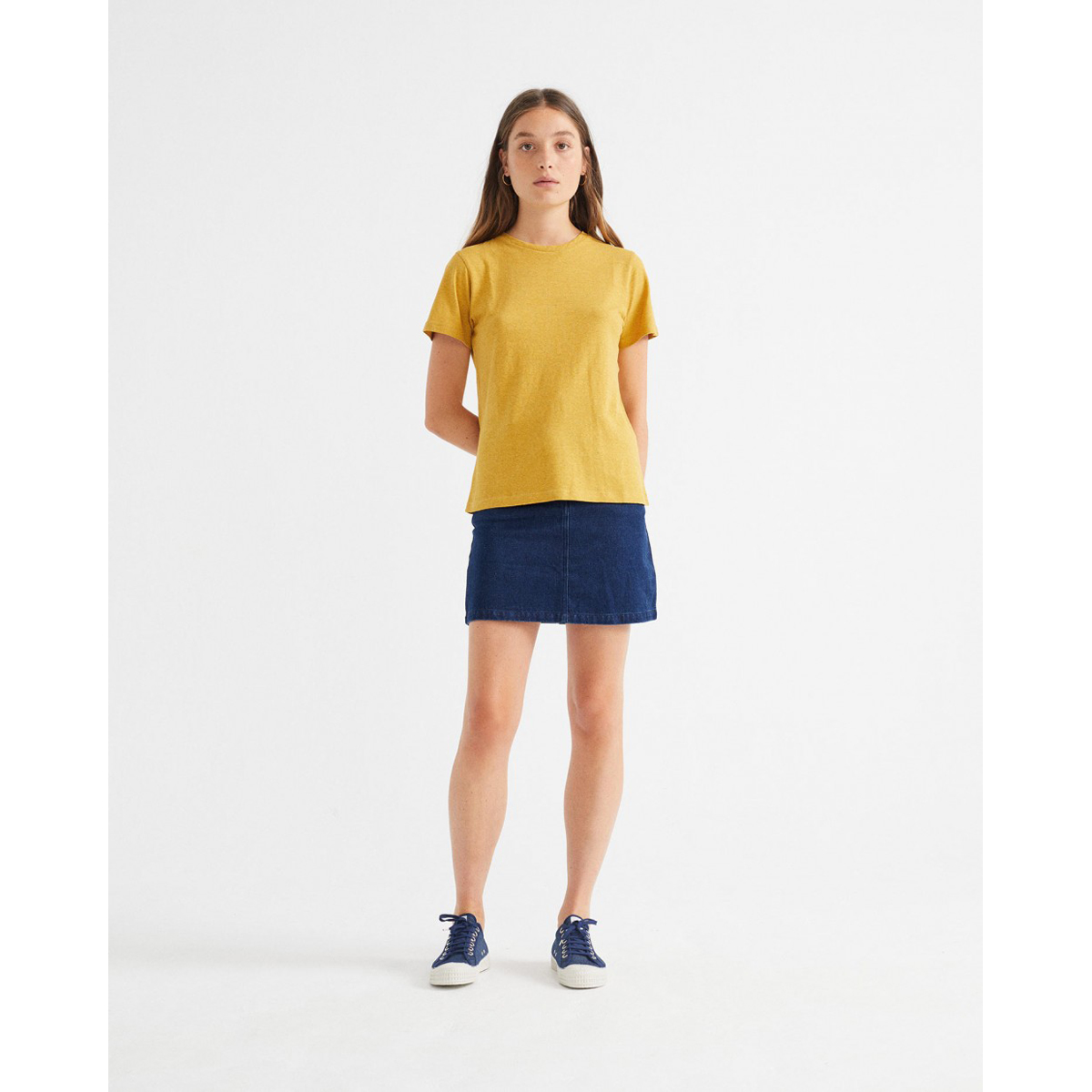 Marsha Hemp Denim Skirt Marsha Hemp Denim Skirt