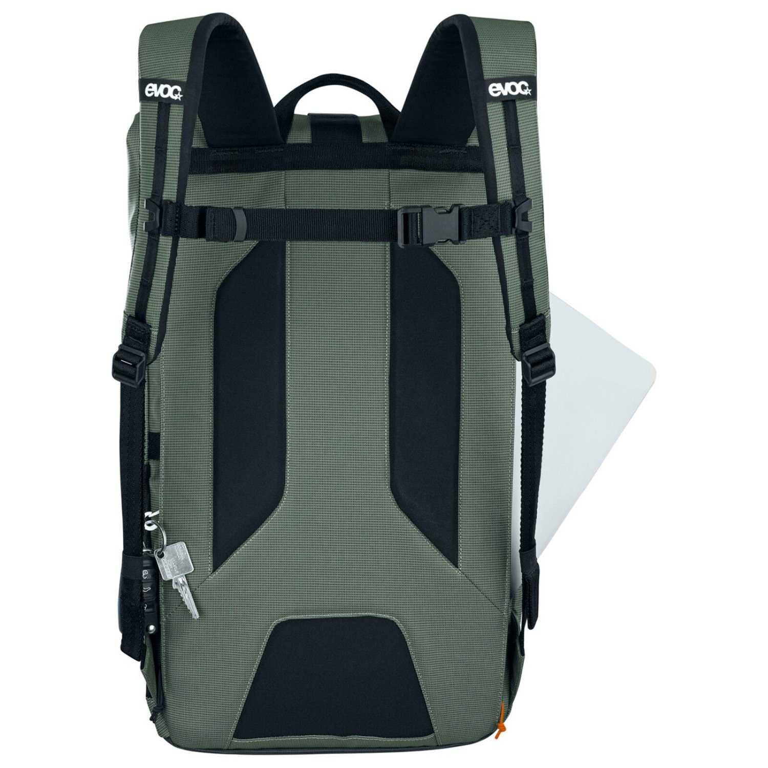 Rucksack, Backpack, Tasche, Rückenpolster, Klettverschluss
