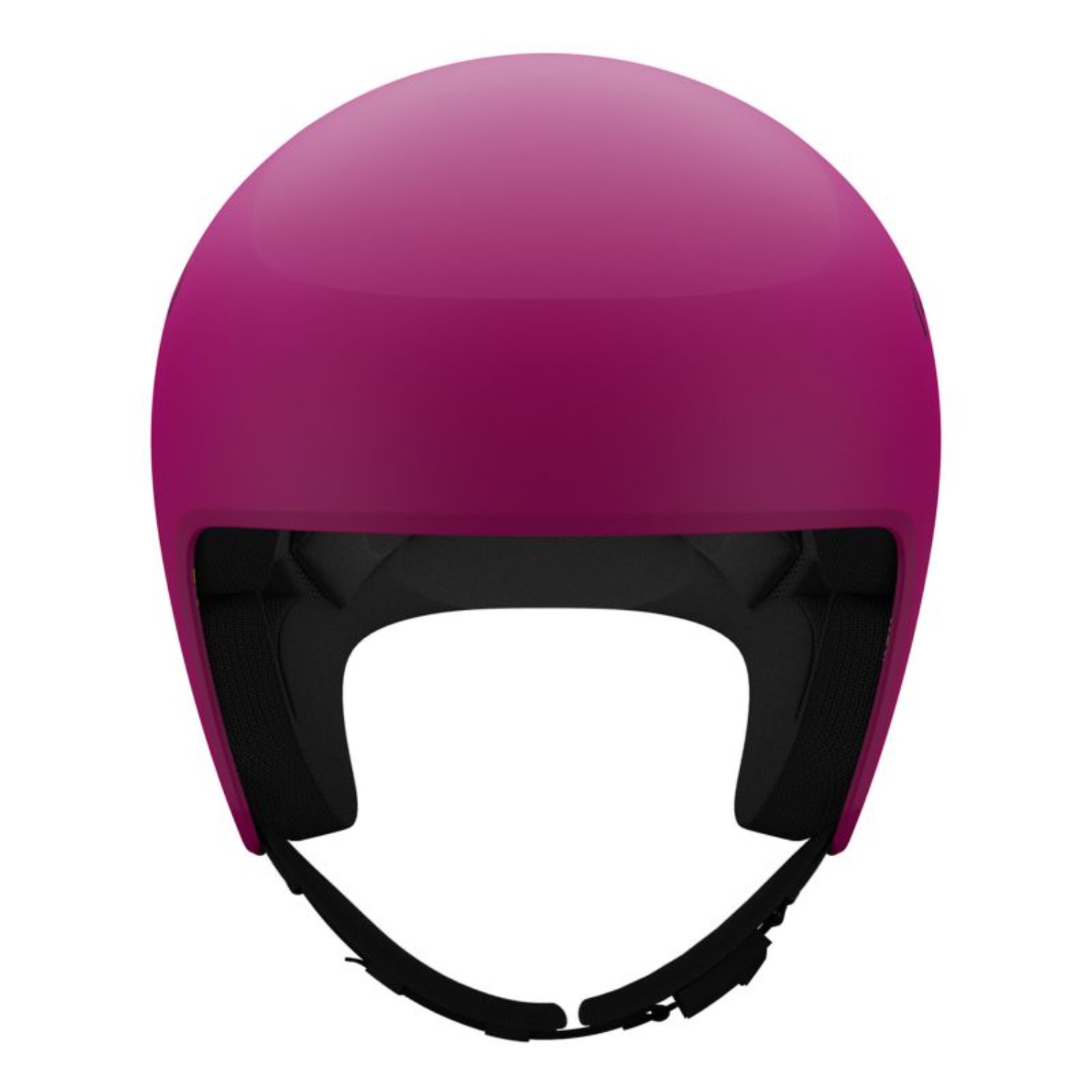 Schlauchhelm, Open-Face, Skihelm, Uni-Farbe, Magenta