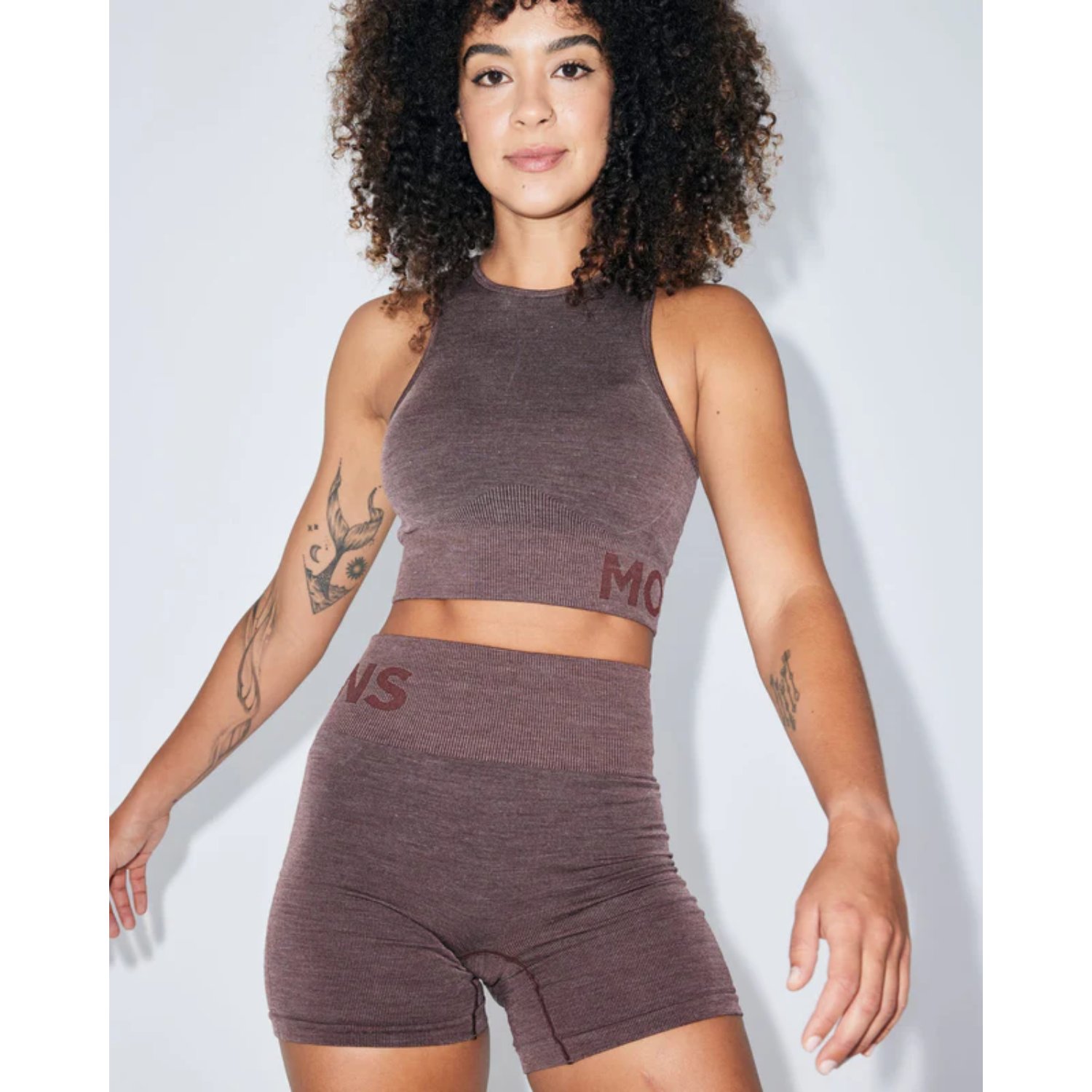 Sport-B BH, Top, Shirt, Stretch-Shorts, Rundhals?