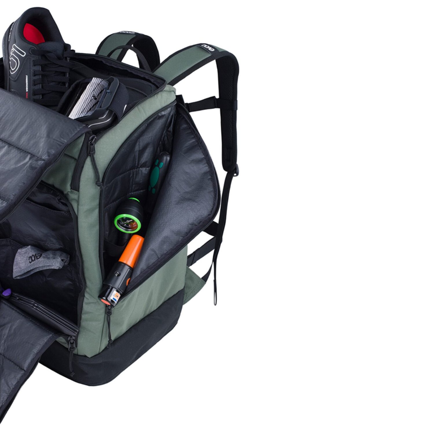 Gear Backpack 60 Sac à dos, sac, poche extérieure de sac à dos, organiseur de bagages, équipement