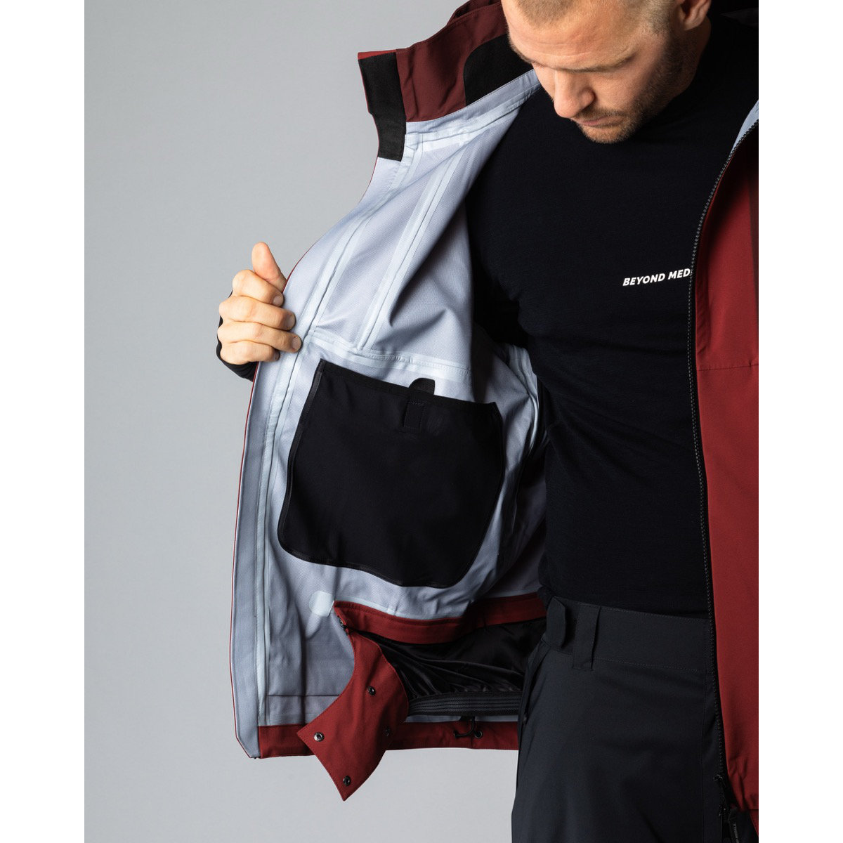 Tech Jacket 3L Mantel, Jacke, Weste, Mann, Person