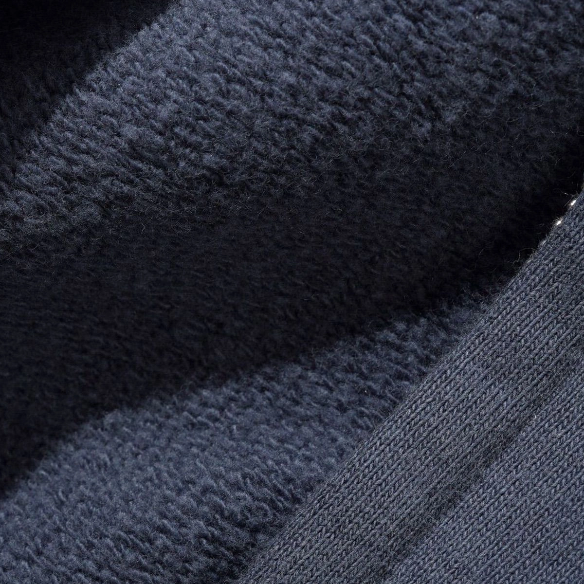 Fleece, Wollfleece, Navy, Dunkelblau, Strickstoffe