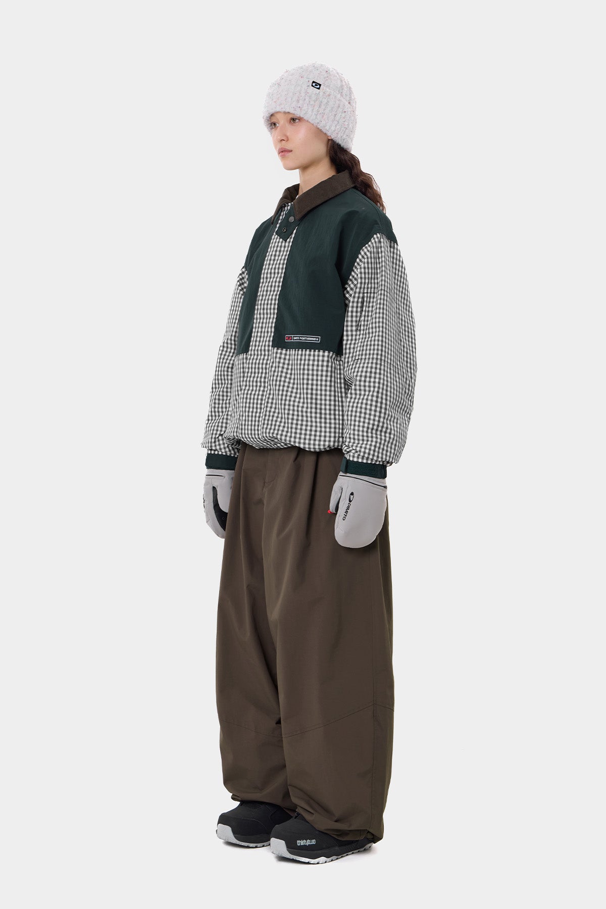 Air Force Banded Pants Dimito Air Force Banded Pants Deep Brown, vue 10