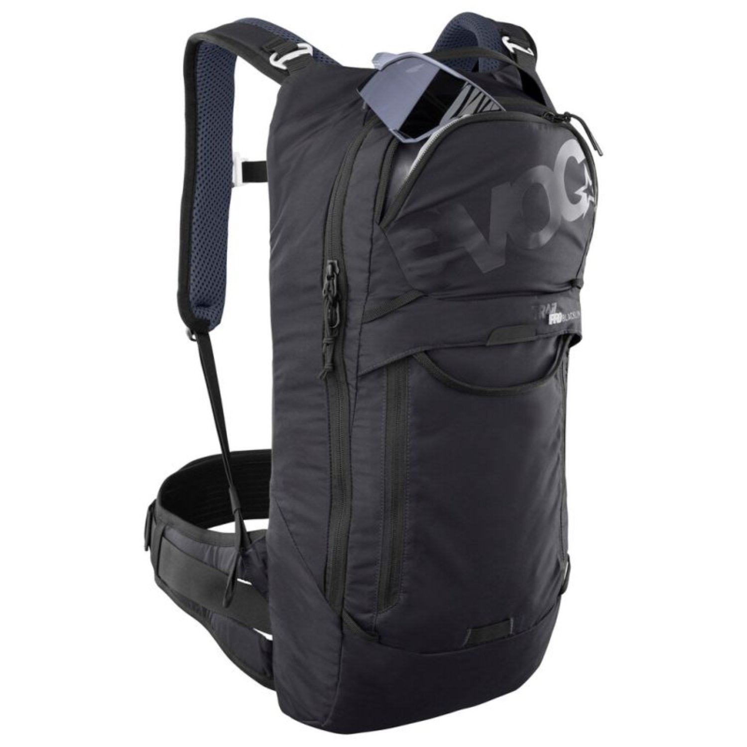 Trail Pro 10L Blackline Bp Sac à dos, randonnée, système d'hydratation, noir, Recycler