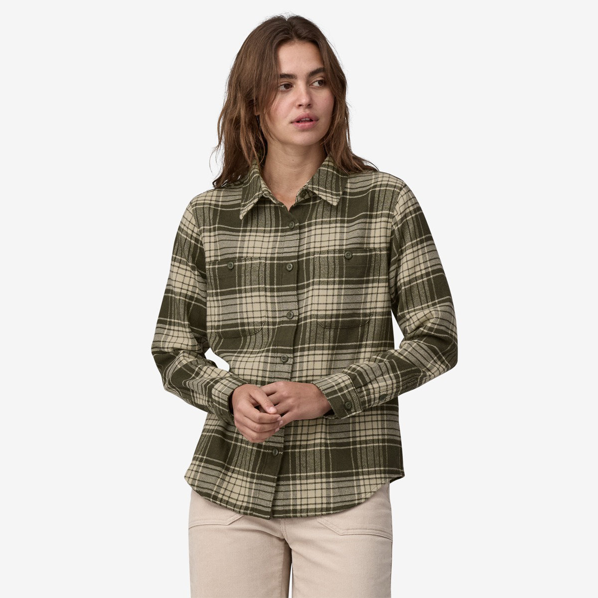 W's Fjord Flannel Shirt Bekleidung, Hemd, Bluse, Langarm, Kleid, Hemd