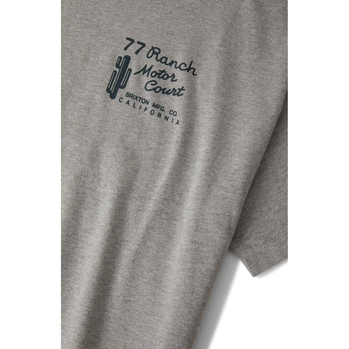 grau shirt, t-shirt, print, california, moto?, grau, t-shirt, grau meliert, aufdruck, kurzarm