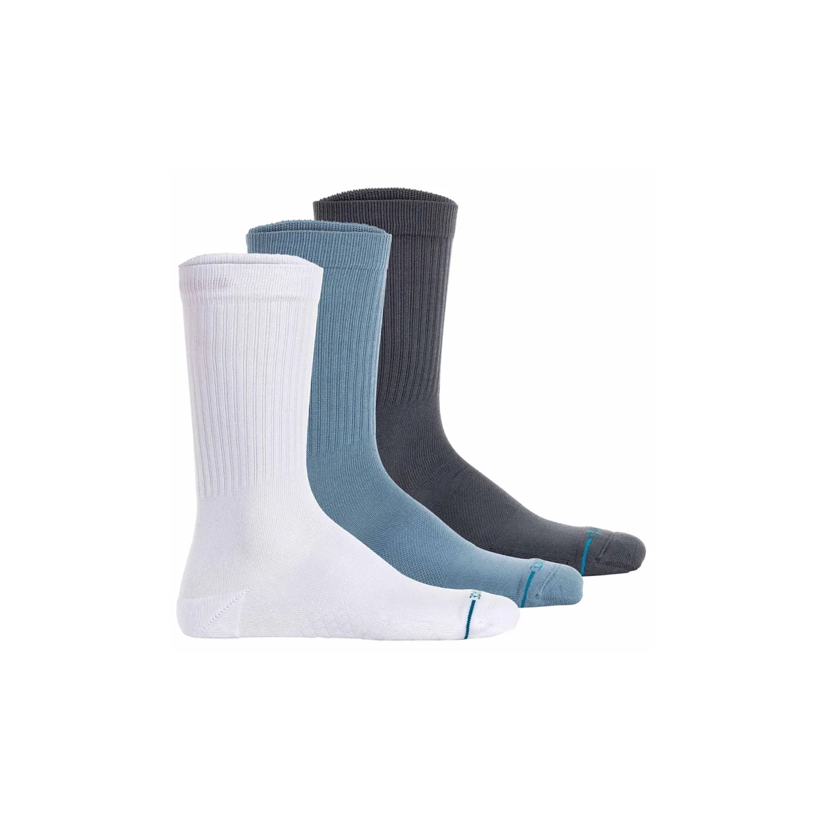Socken, Kniehoch, Rippstrick, Uniformfarben, Stoffsocken