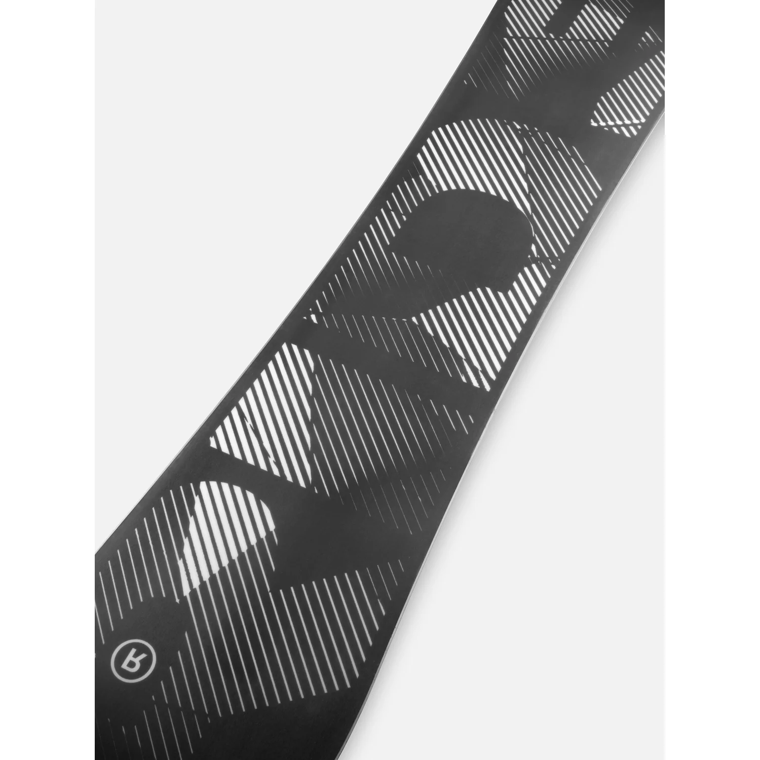 Snowboard, Schwarz, Grafikmuster, Streifendesign