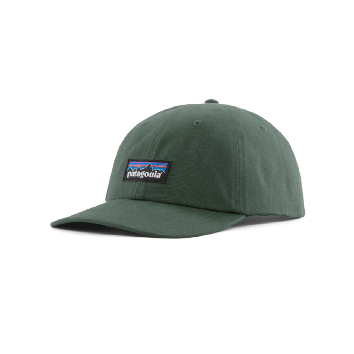Kappe, Baseballkappe, Grün, Logo-Patch, verstellbar