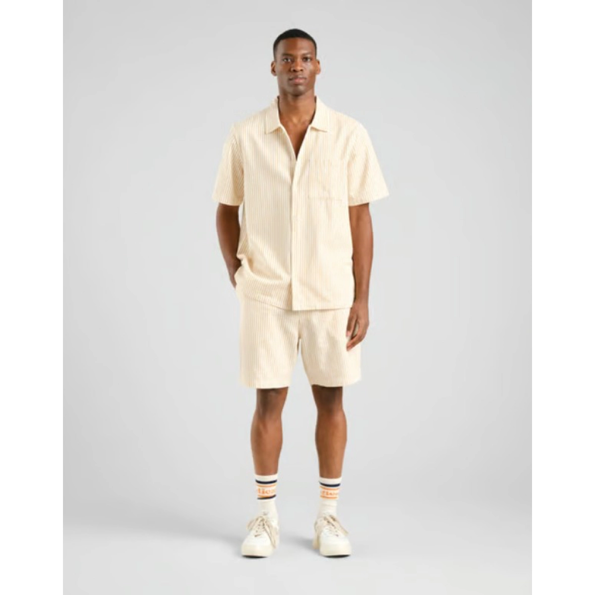Shorts Vejle Work Dedicated Shorts Vejle Work Stripe Yellow